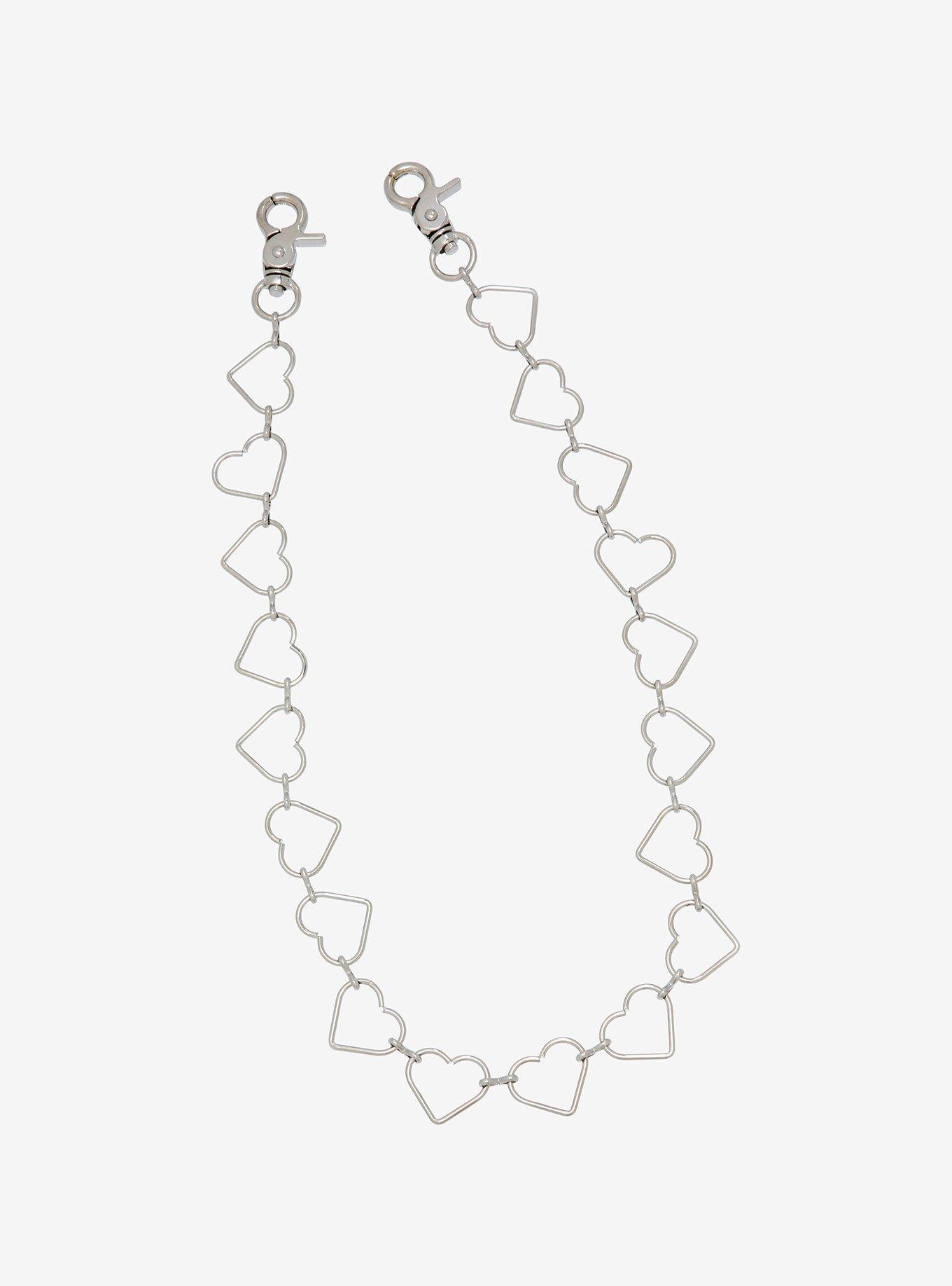 24 Inch Heart Wallet Chain Hot Topic