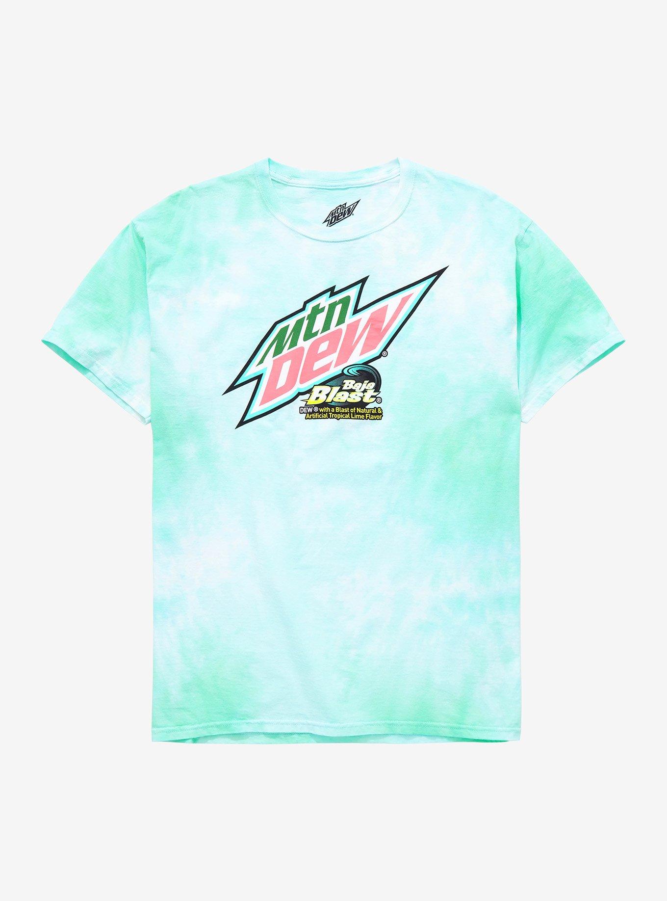 Mountain Dew MTN DEW Baja Blast Wash TShirt