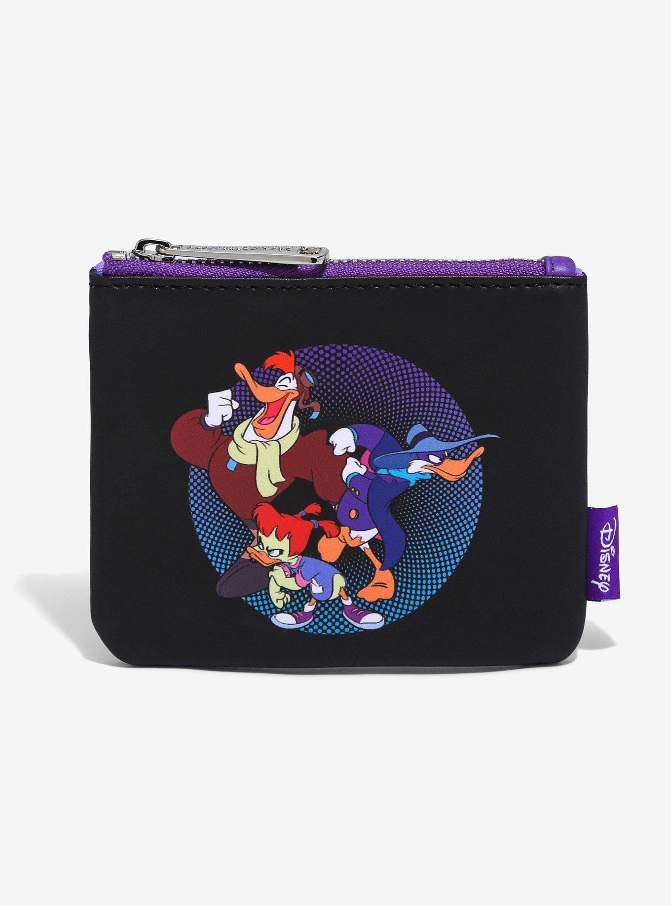 Loungefly Disney Darkwing Duck Characters Coin Purse BoxLunch