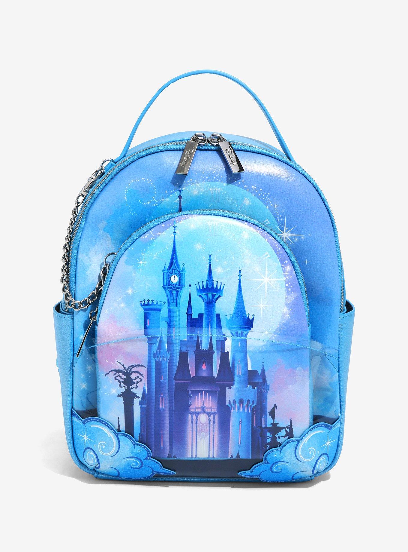 Danielle Nicole Disney Cinderella Night Time Castle Portrait Mini Backpack and Bag Set
