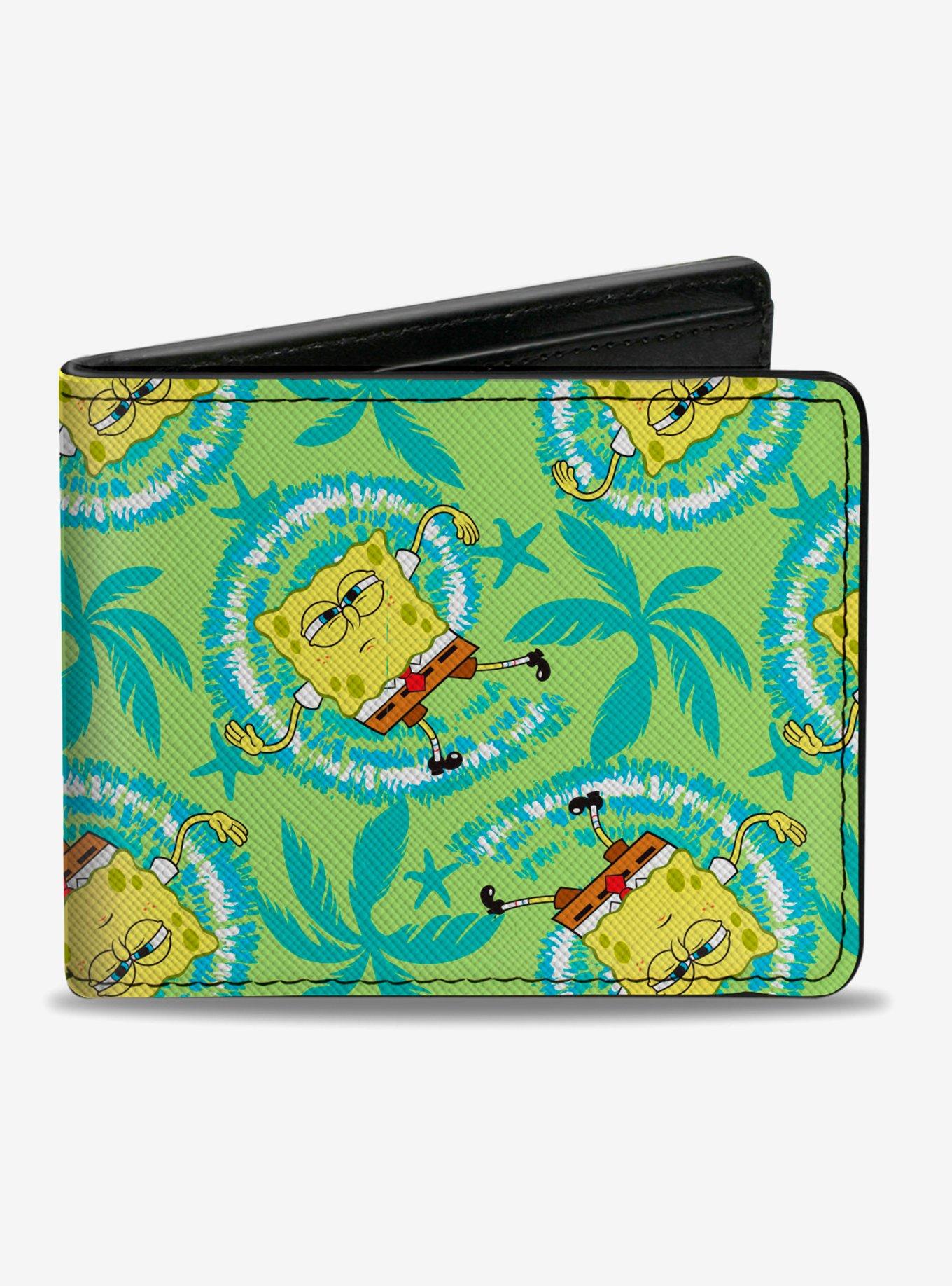 Spongebob Squarepants Wavy Noodle Arm Bifold Wallet BoxLunch