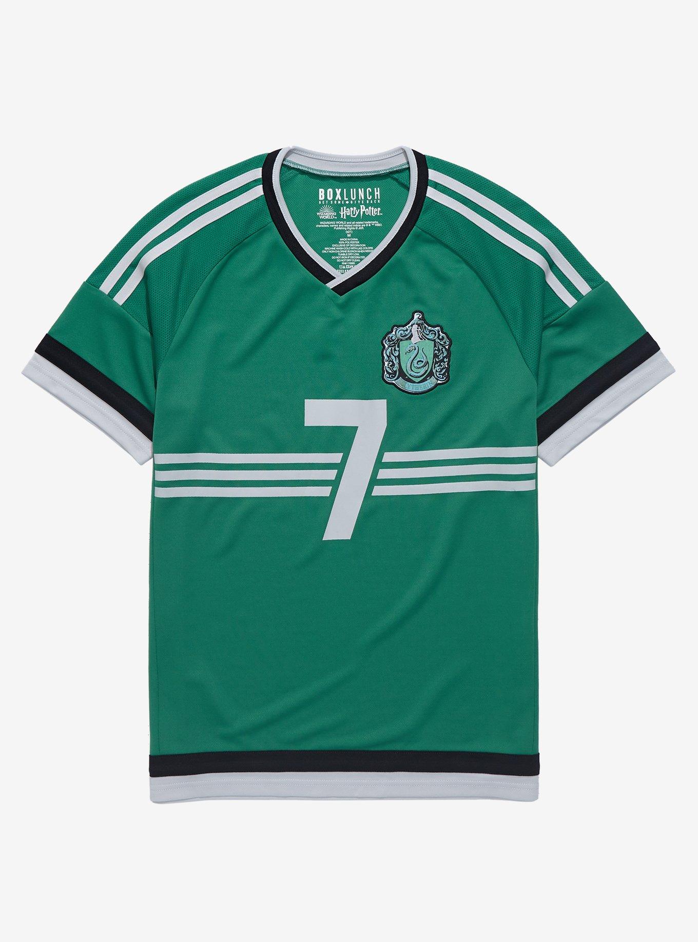 Harry Potter Slytherin Quidditch Jersey BoxLunch Exclusive BoxLunch