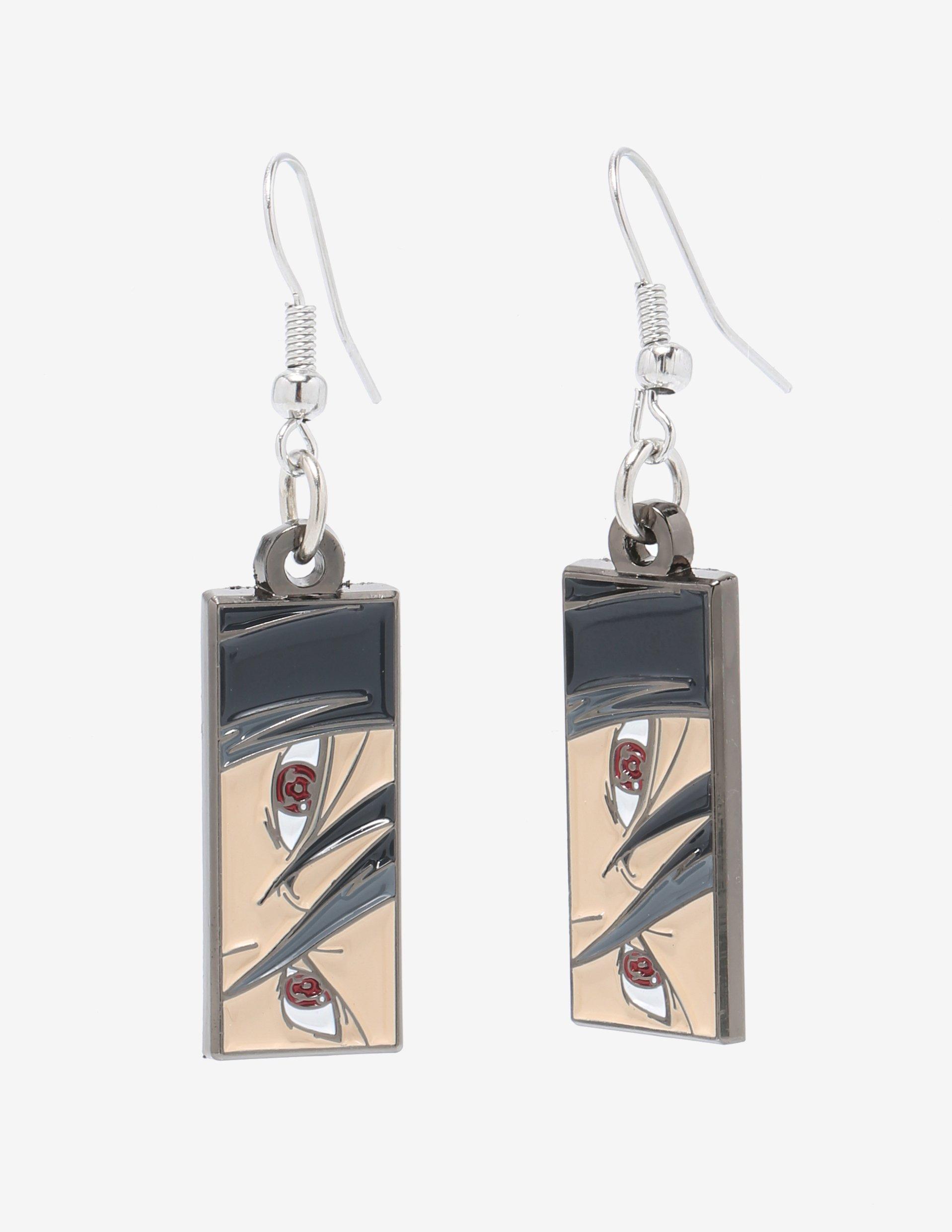 Naruto Shippuden Itachi Eyes Drop Earrings Hot Topic