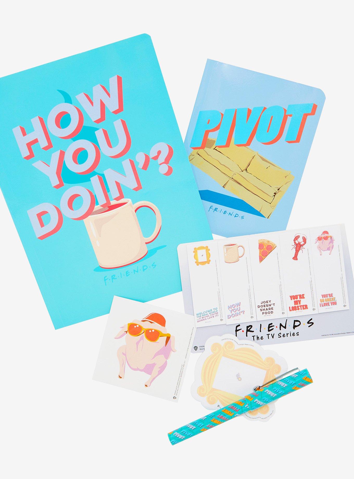 Friends Icons Stationary Gift Set BoxLunch