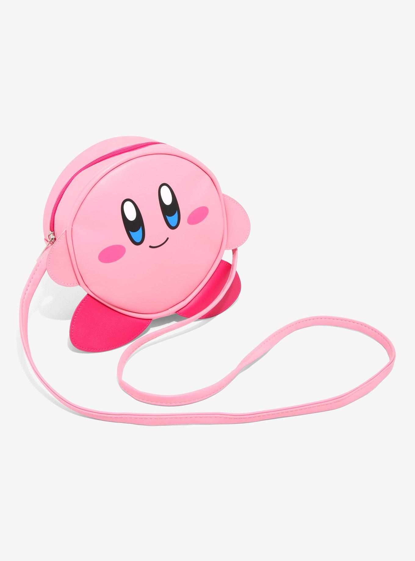Kirby Figural Crossbody Bag Hot Topic