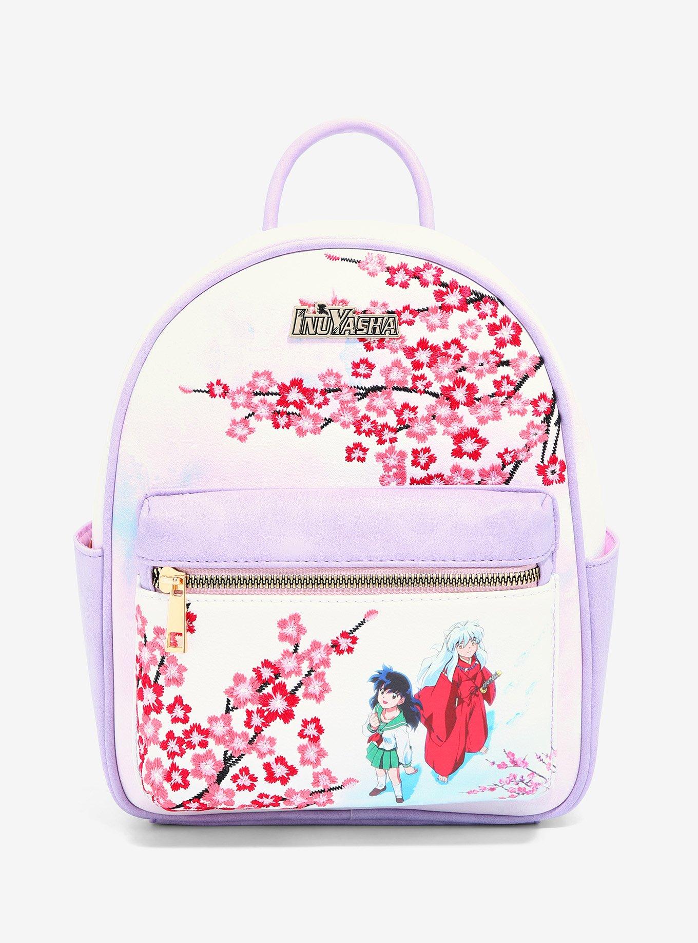 InuYasha Kagome & InuYasha Cherry Blossoms Mini Backpack BoxLunch