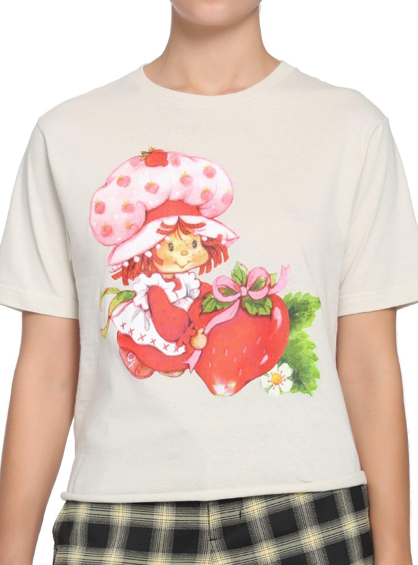 Strawberry Shortcake Vintage Crop Girls TShirt Hot Topic