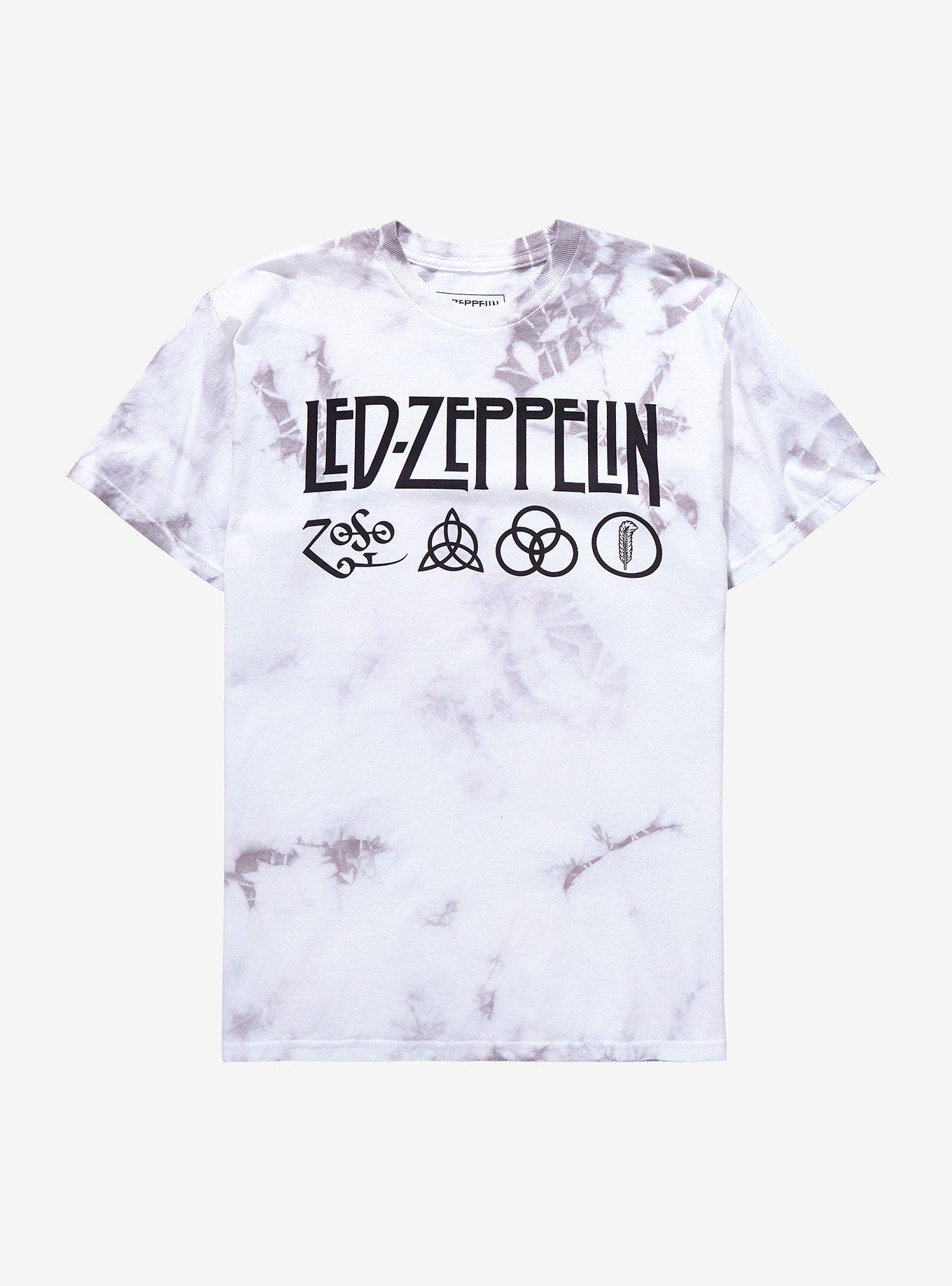 Led Zeppelin Zoso Logo TieDye TShirt