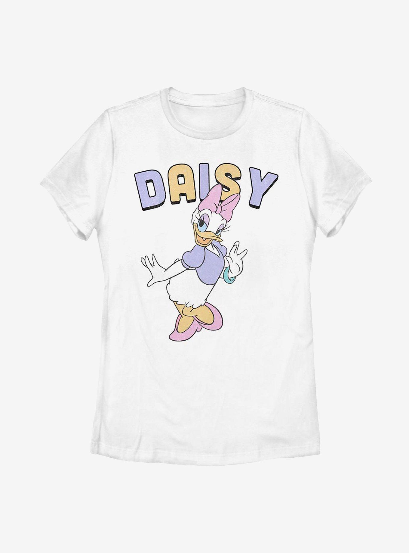 Disney Daisy Duck Womens TShirt WHITE BoxLunch