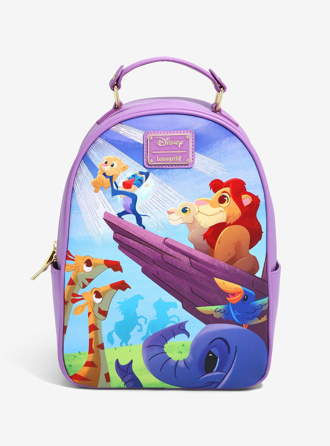 Loungefly mini backpack lion king pride rock
