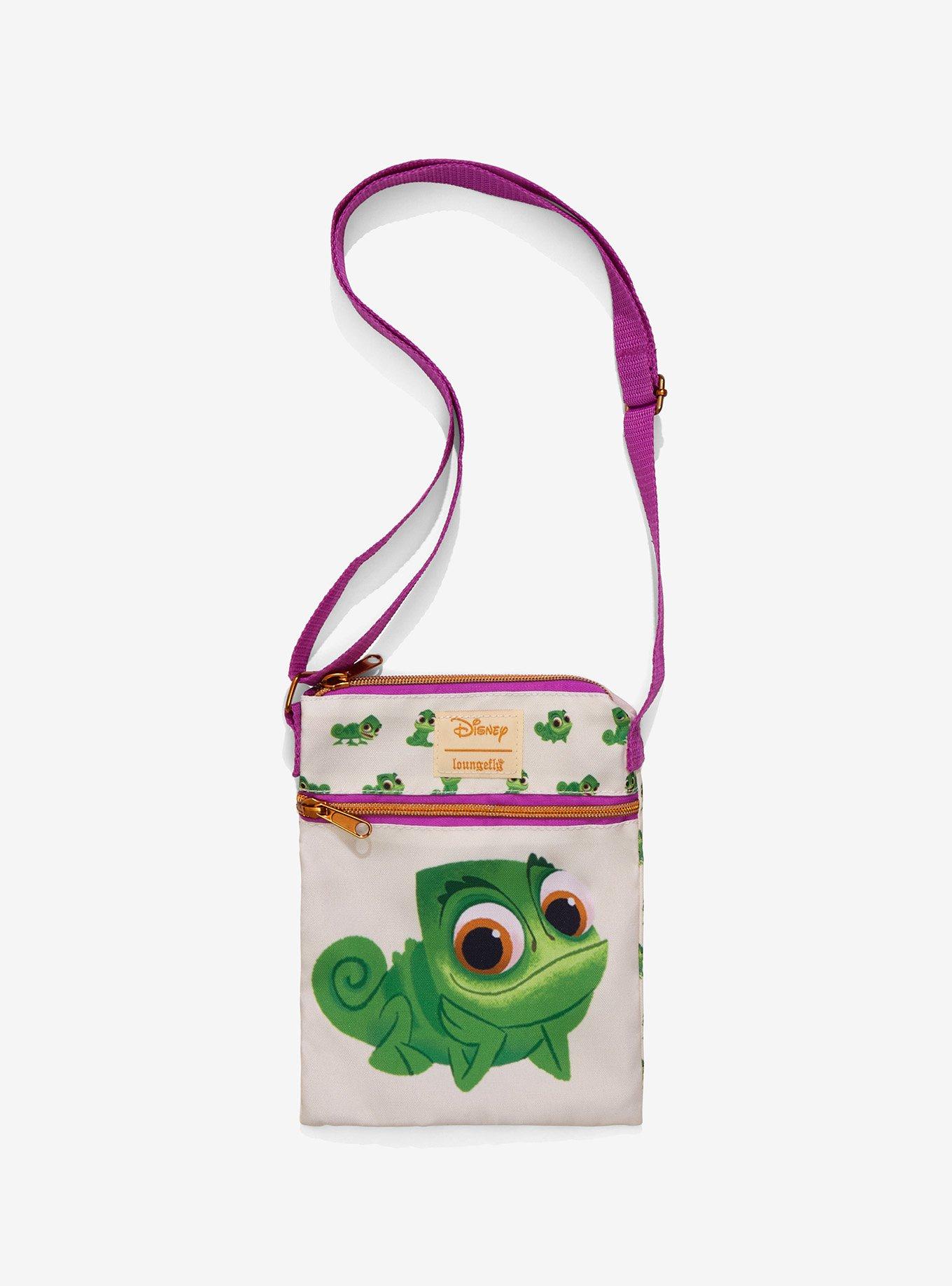 Loungefly Disney Tangled Pascal Passport Crossbody Bag Hot Topic