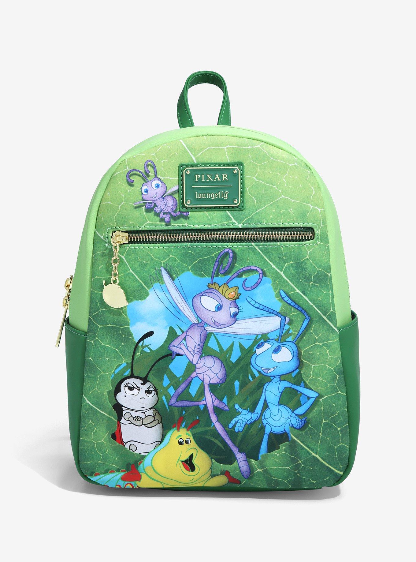 Loungefly Disney Pixar A Bug's Life Leaf Mini Backpack BoxLunch