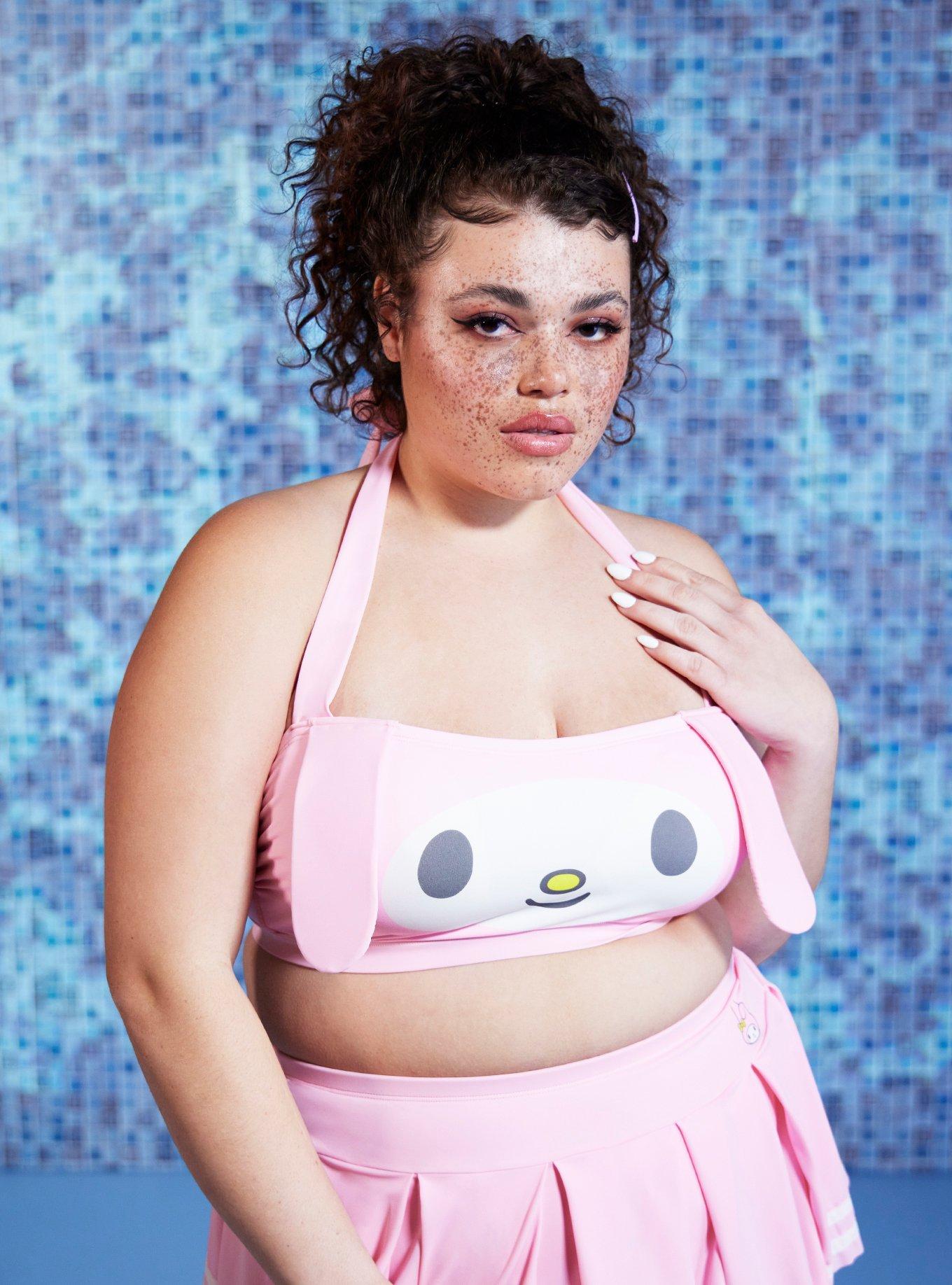 My Melody Halter Swim Top Plus Size Hot Topic