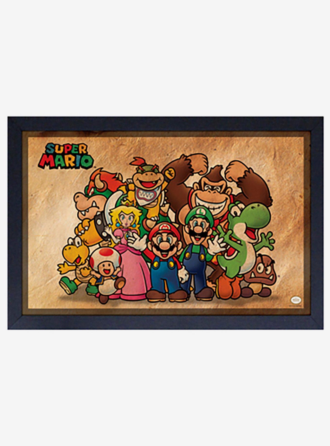 online shopping Super Mario Framed Wall Art
