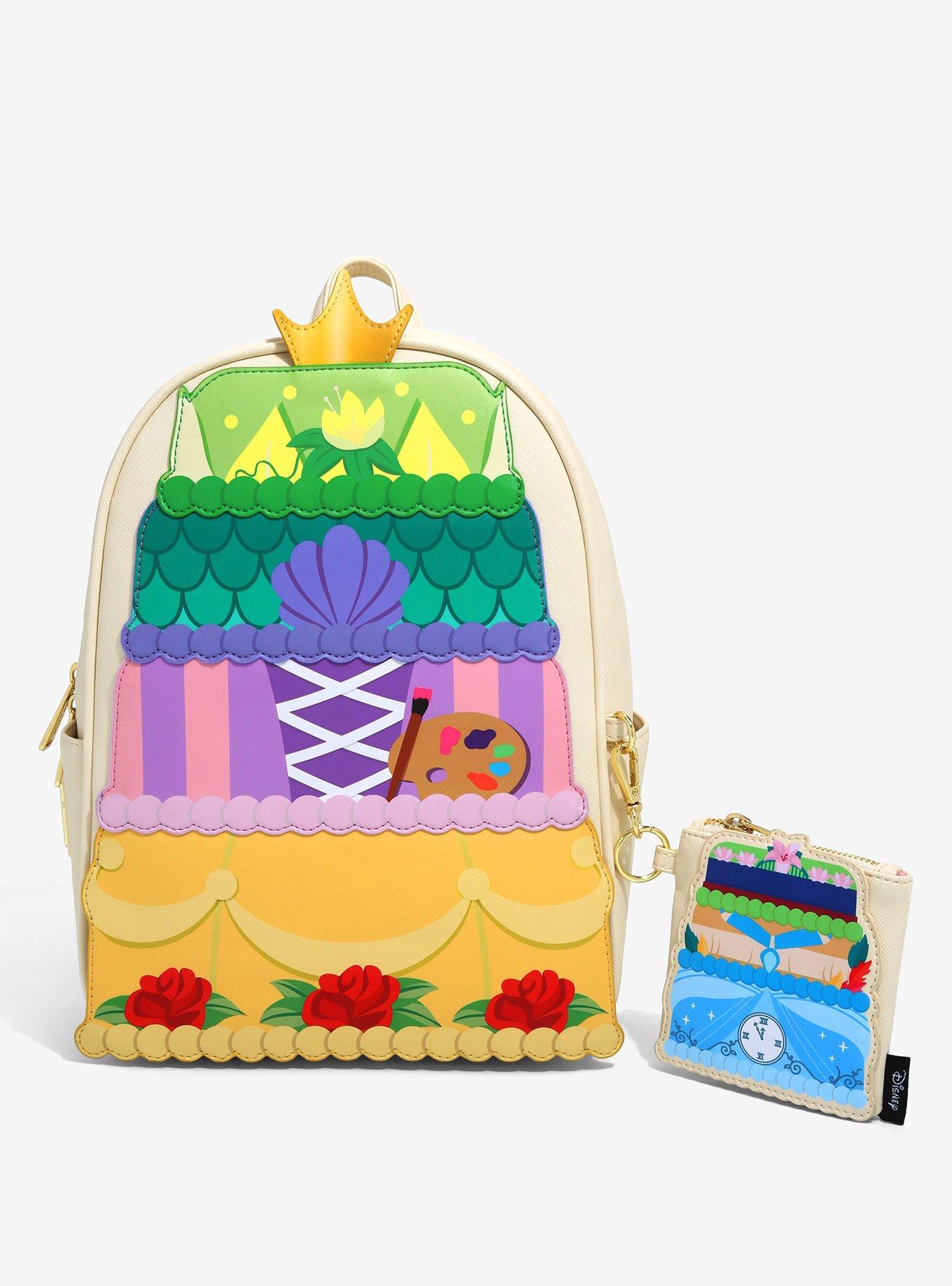 Loungefly Disney Princess Layered Cake Mini Backpack BoxLunch