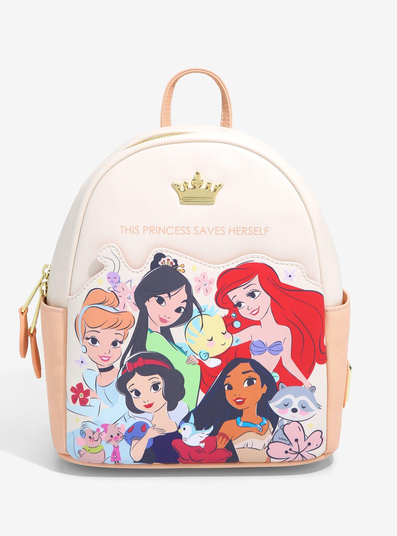 Loungefly Disney Princess Chibi Princesses & Friends Save Mini Backpack