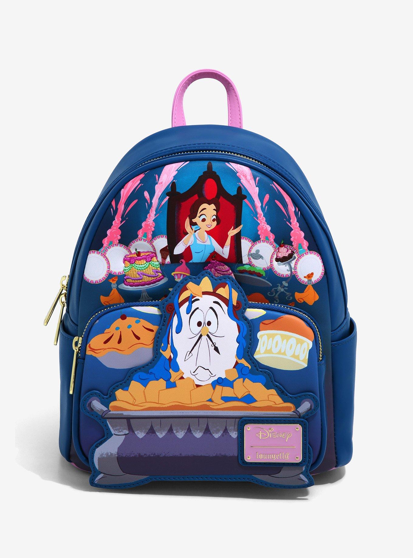 Loungefly Disney Beauty and the Beast Be Our Guest Mini Backpack