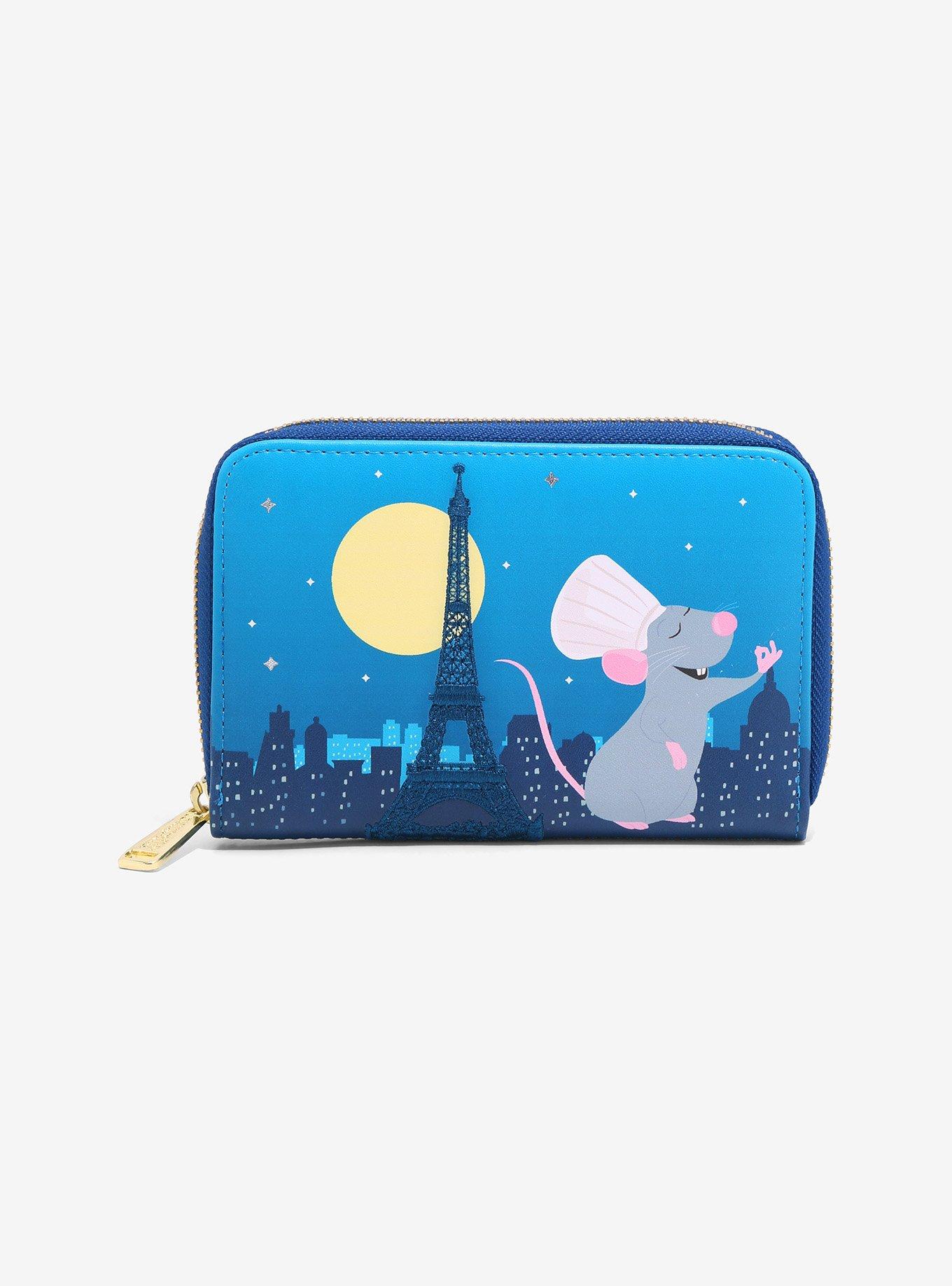 Loungefly Disney Pixar Ratatouille Remy in Chef Hat Small Zip Wallet BoxLunch Exclusive BoxLunch