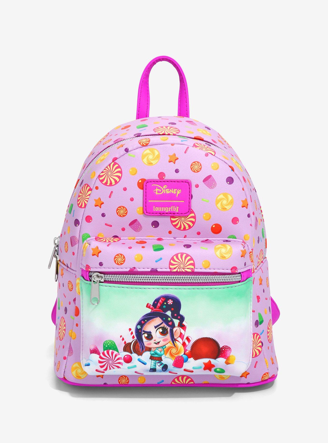 Loungefly Disney WreckIt Ralph Vanellope Candy Mini Backpack Hot Topic