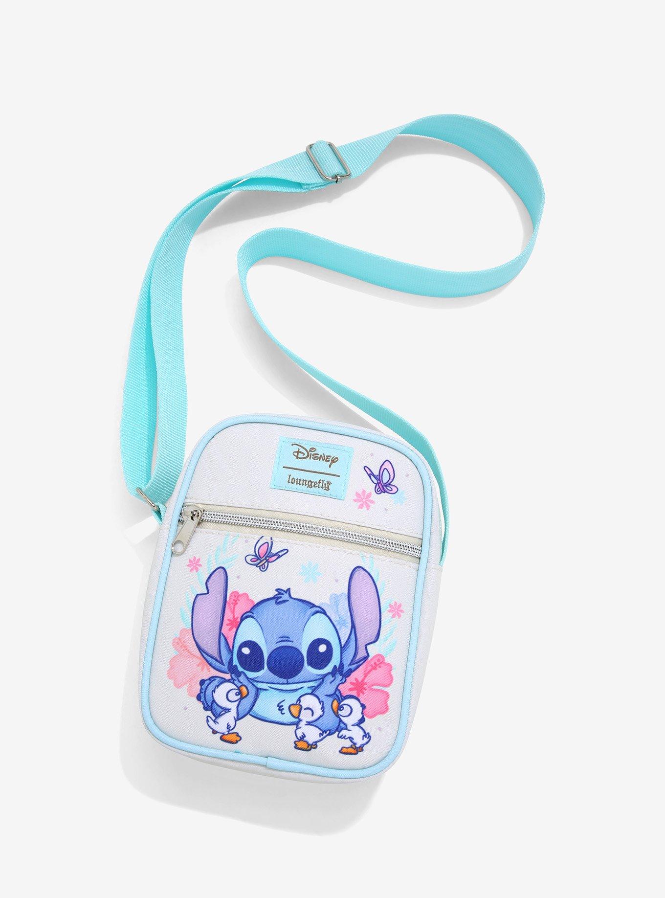 Loungefly Disney Lilo & Stitch Ducks Athletic Crossbody Bag Hot Topic