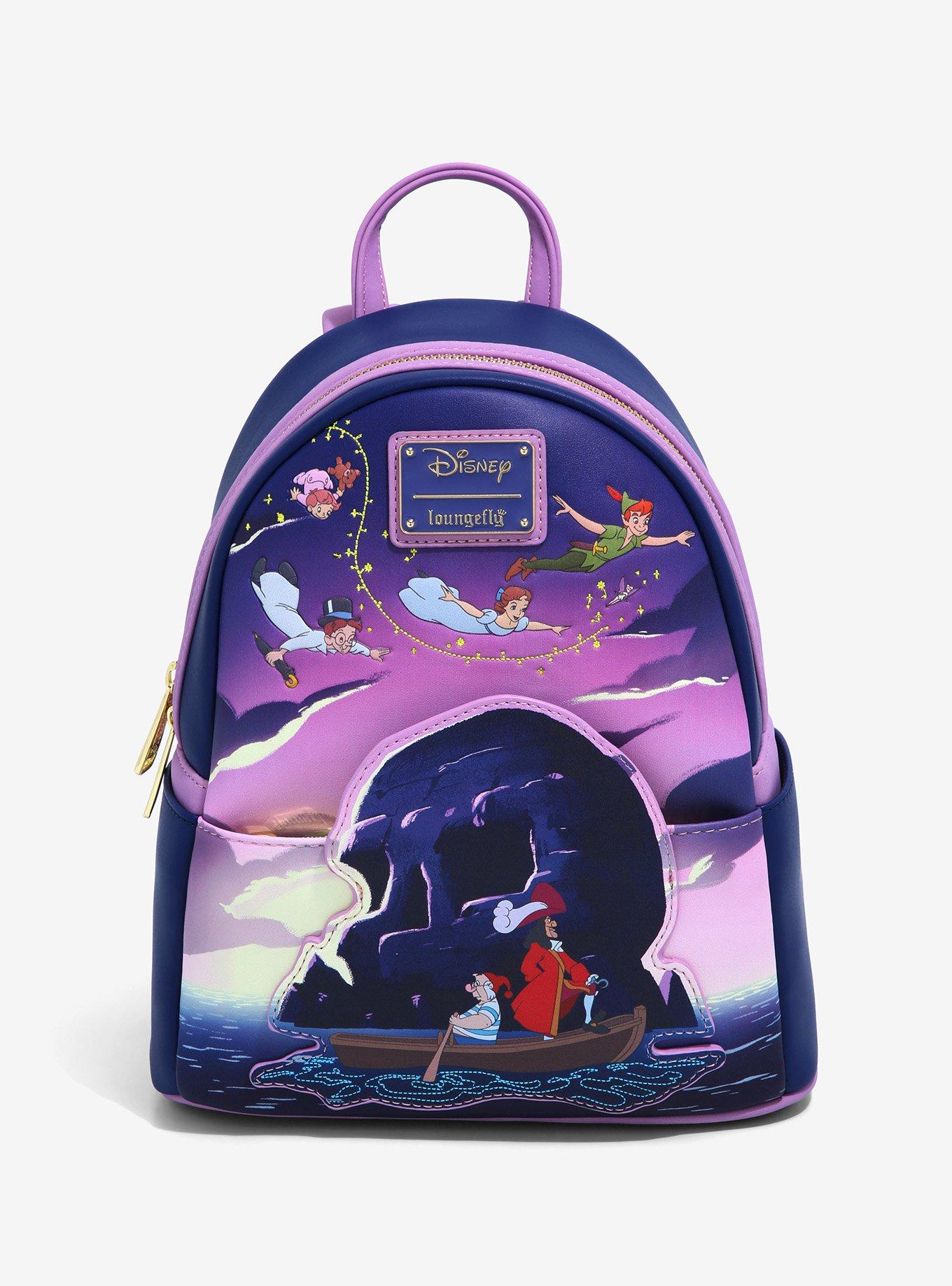 Loungefly Disney Peter Pan & Lost Boys Chibi Jungle Mini Backpack