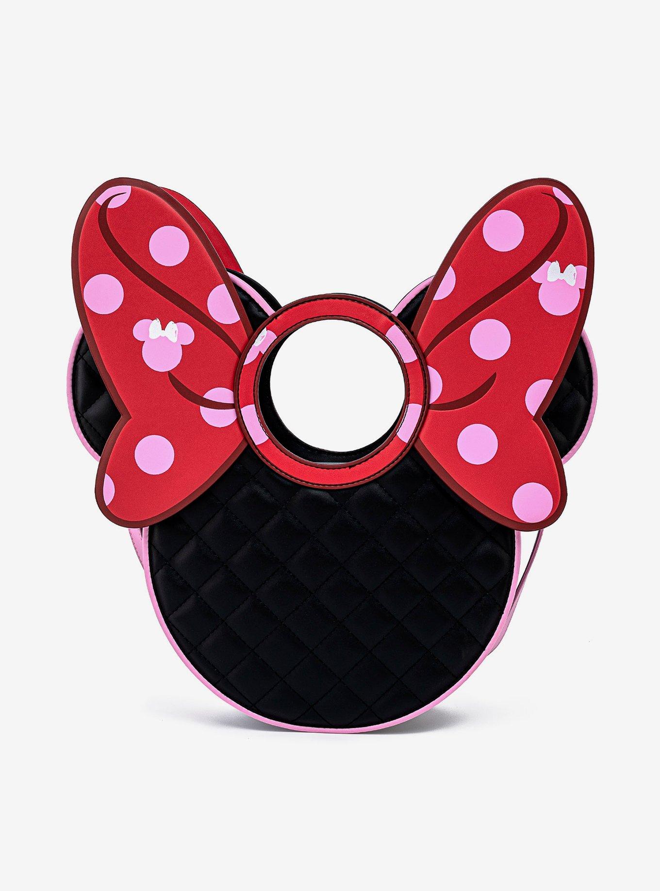 Loungefly Disney Minnie Mouse Bow Crossbody Bag BoxLunch