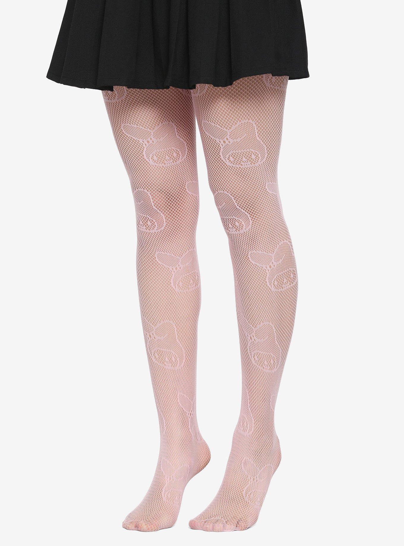 Rhinestone Decor Tights Wishupon