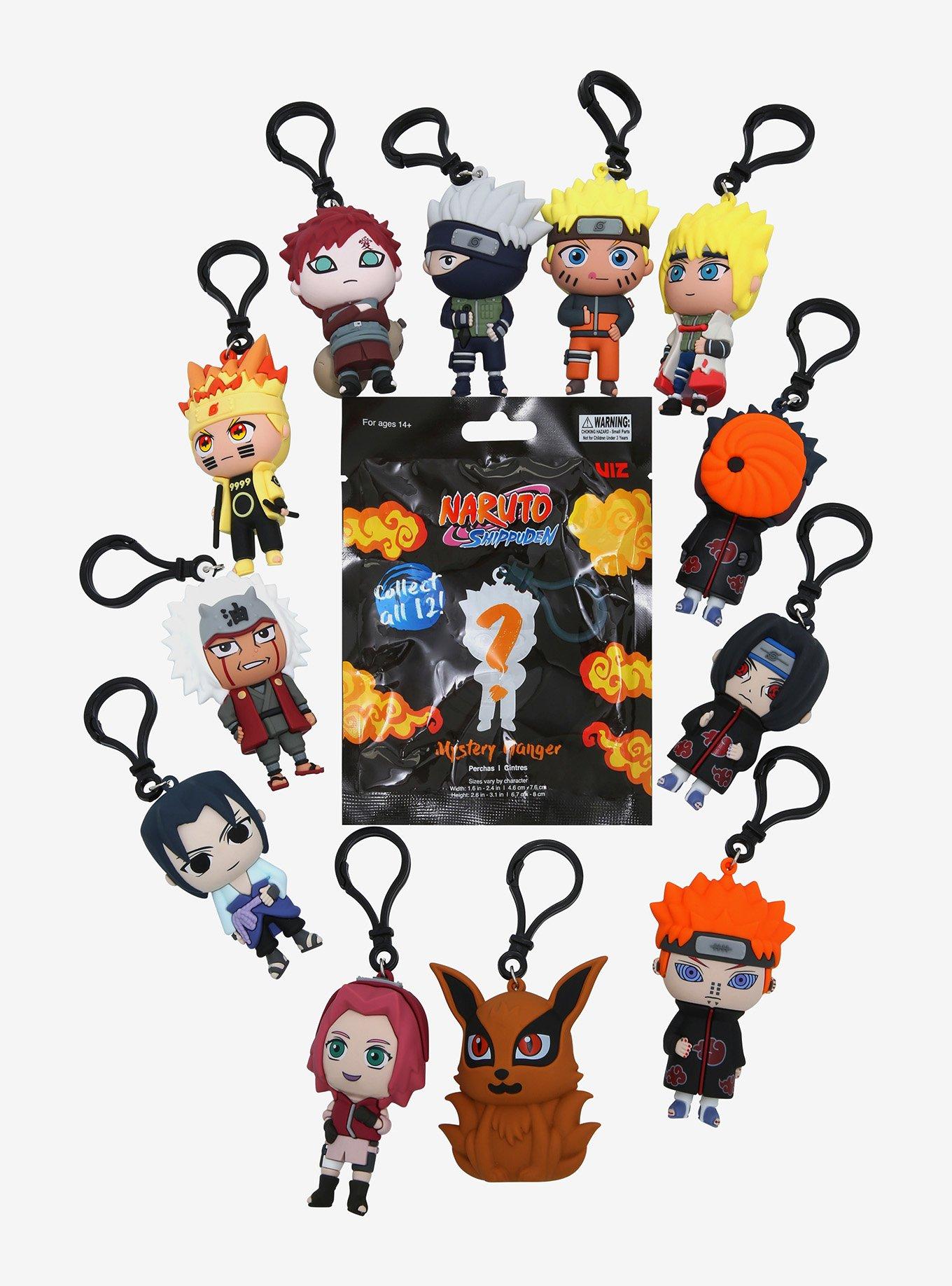 Naruto Shippuden Figural Blind Bag Key Chain Hot Topic
