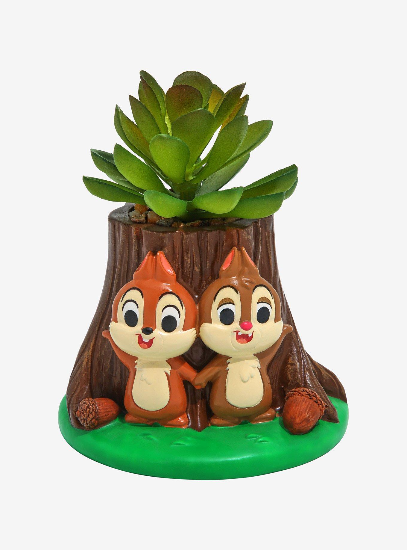 Disney Chip ‘n Dale Log Faux Succulent Planter BoxLunch