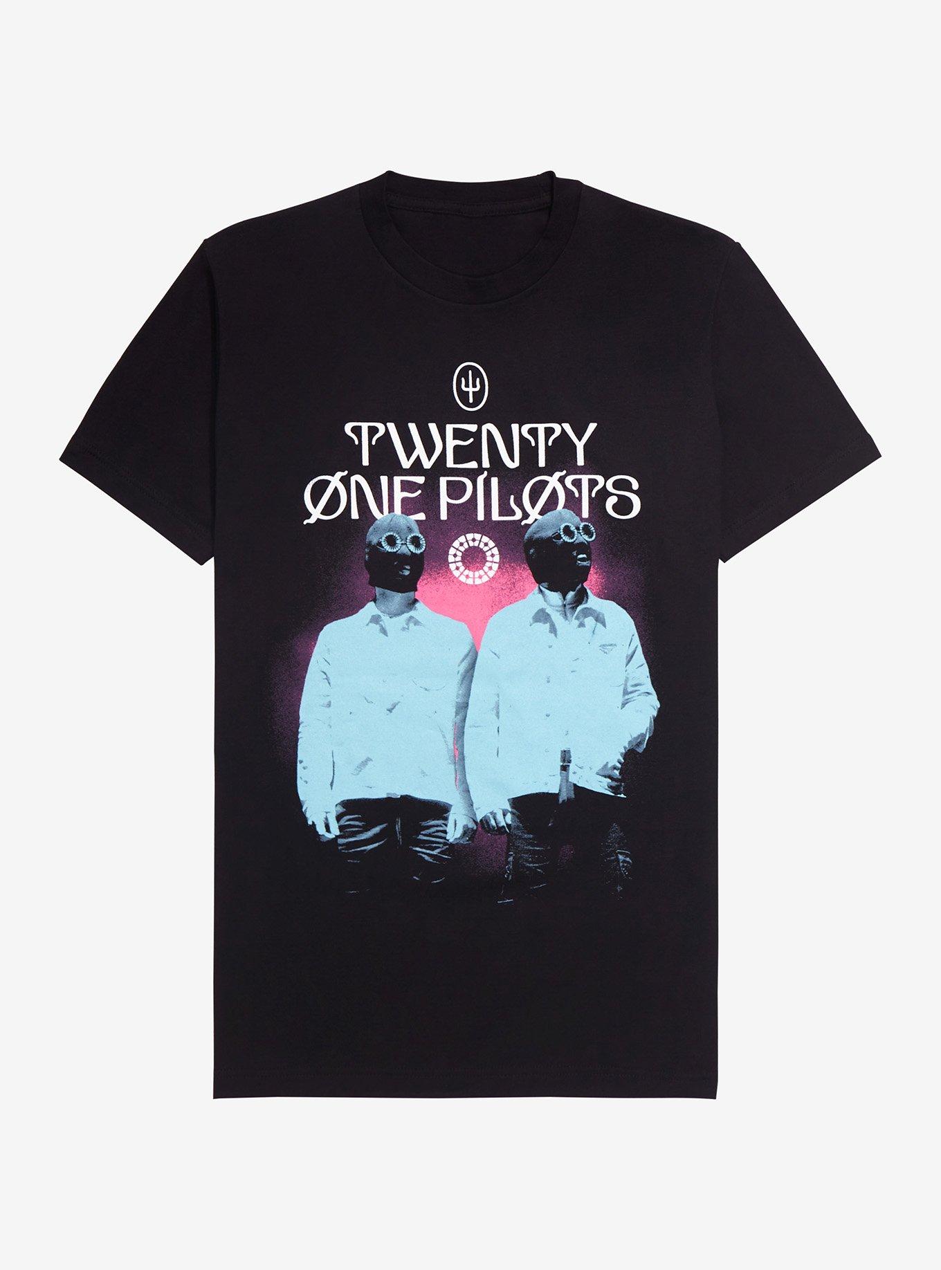 Twenty One Pilots Scaled And Icy Album Cover TShirt Hot Topic