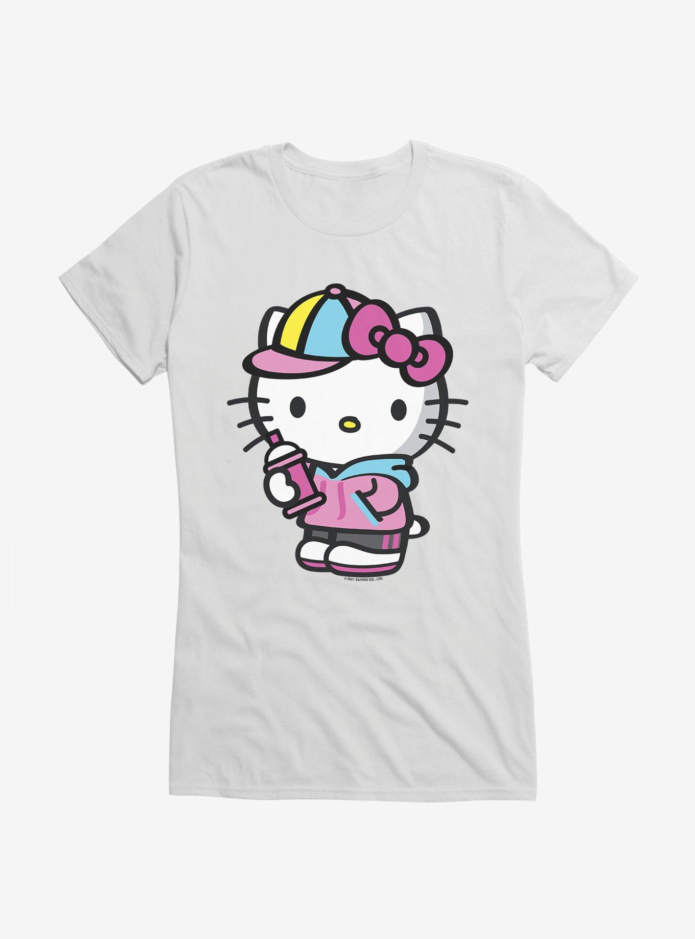 Hello Kitty Spray Can Front Girls TShirt Hot Topic