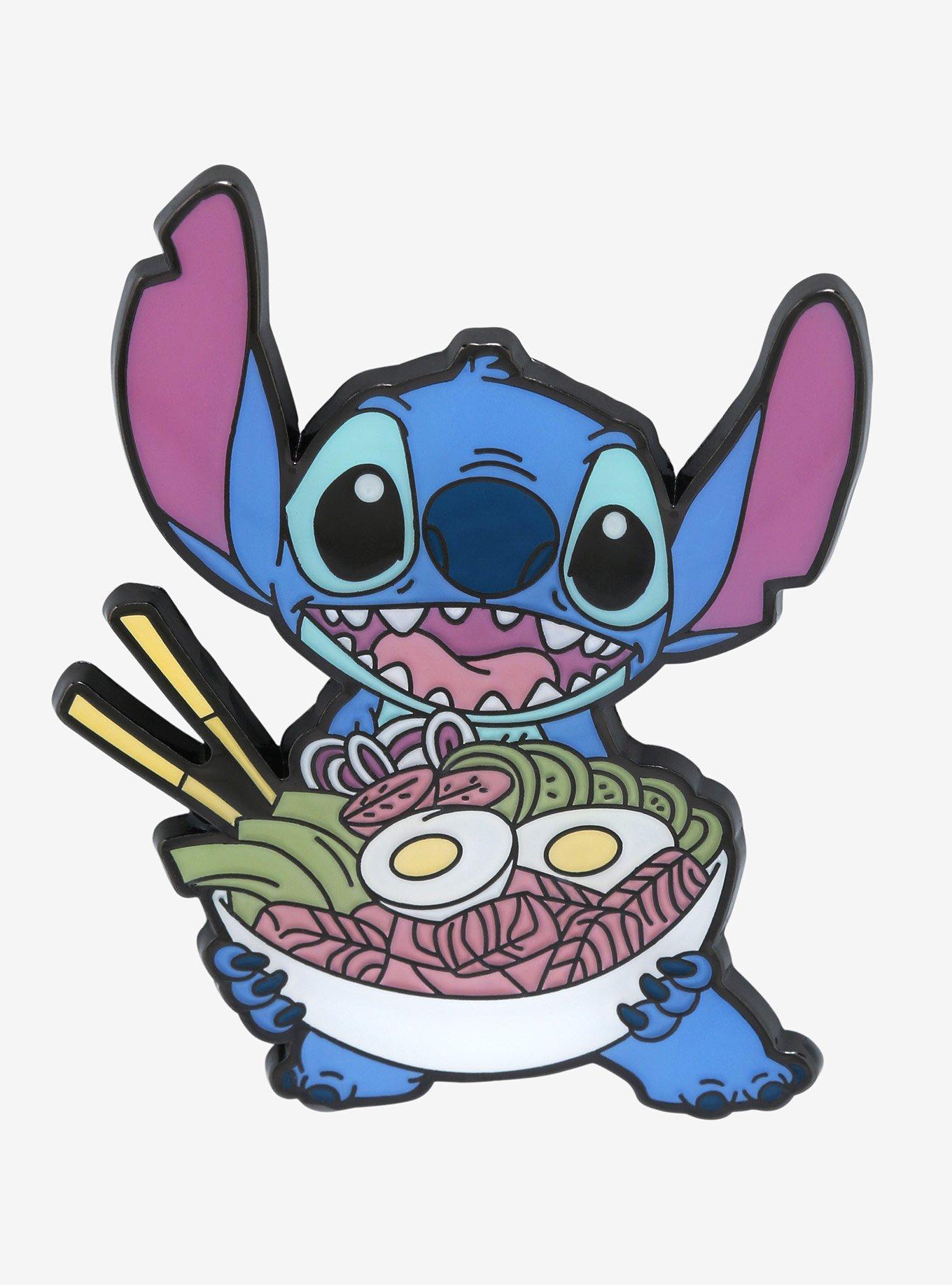 Loungefly Disney Lilo & Stitch Stitch with Ramen Enamel Pin BoxLunch