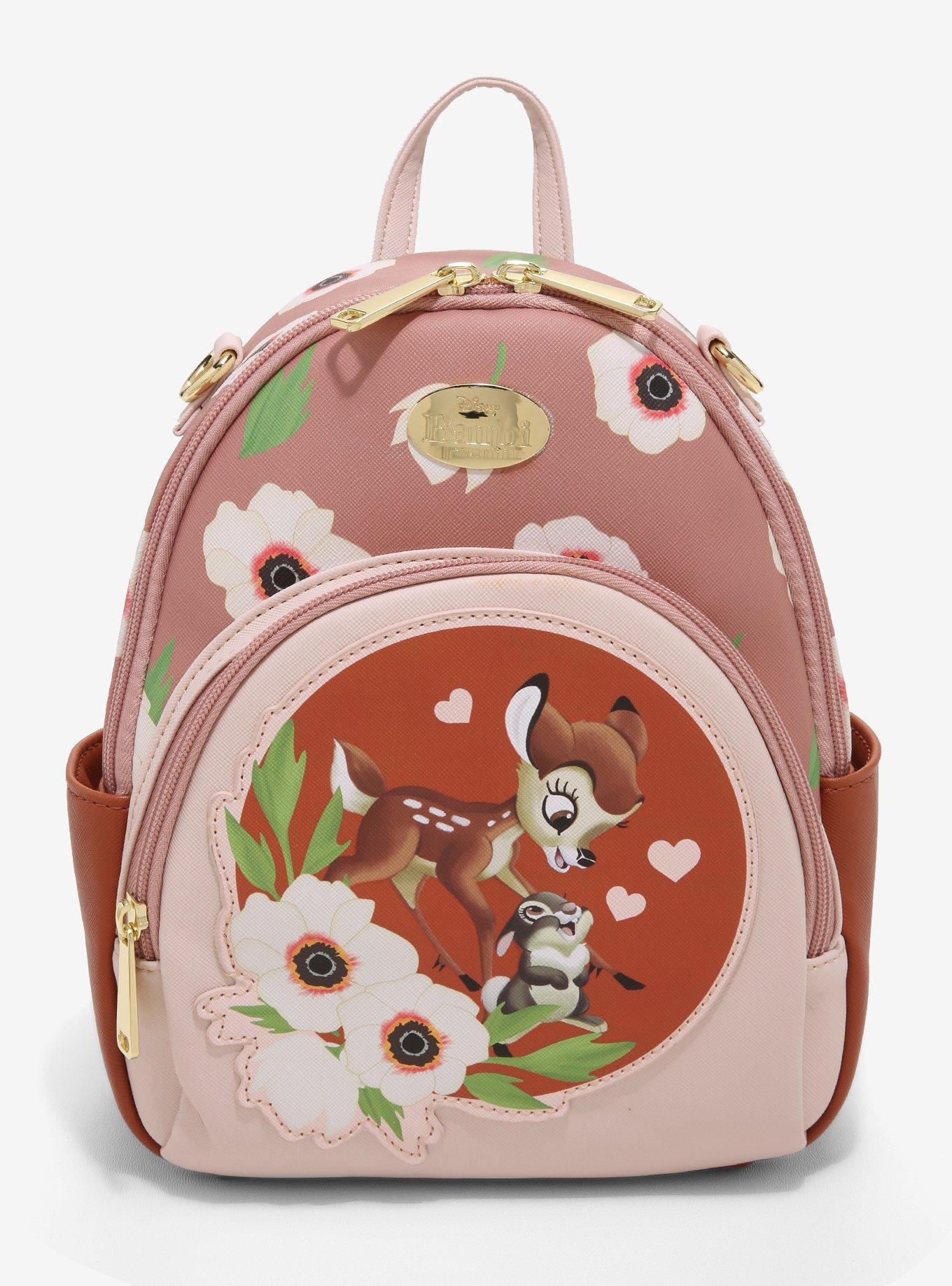 Disney Bambi Thumper & Bambi Watercolor Circle Portrait Convertible