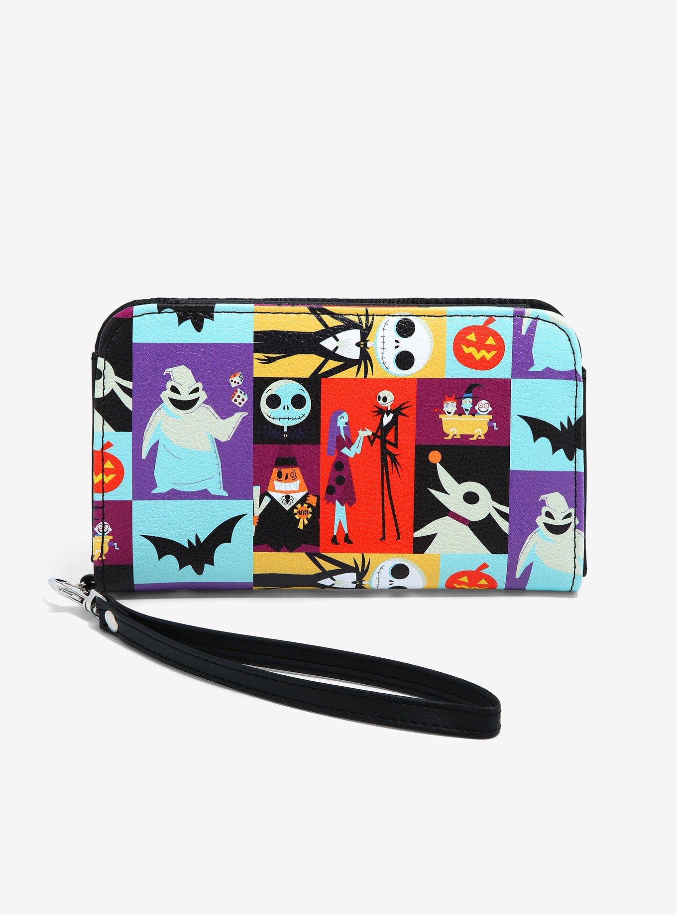 The Nightmare Before Christmas Grid Tech Wallet Hot Topic