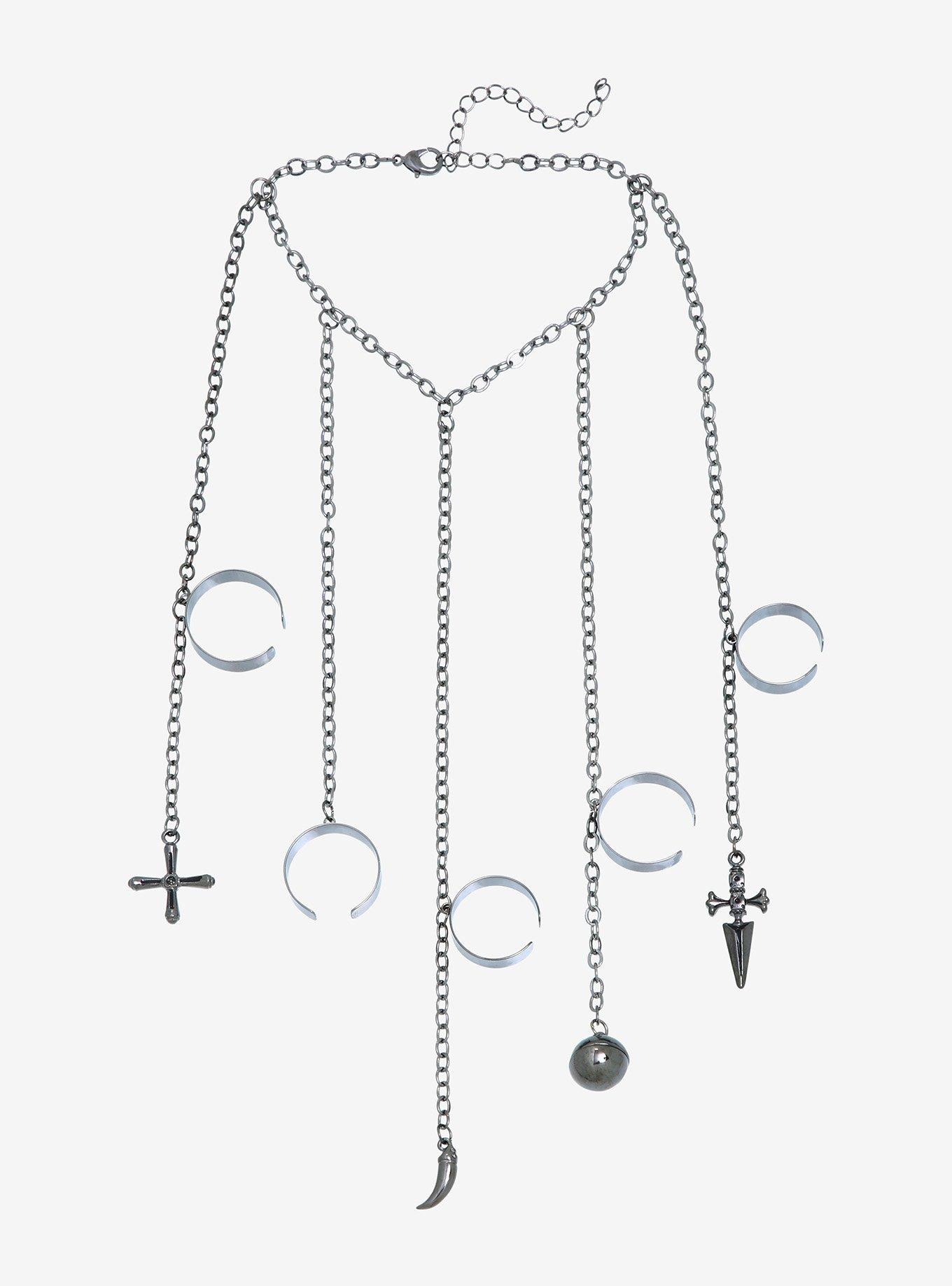 Hunter x Hunter Kurapika Hatsu Chain Rings BoxLunch Exclusive BoxLunch