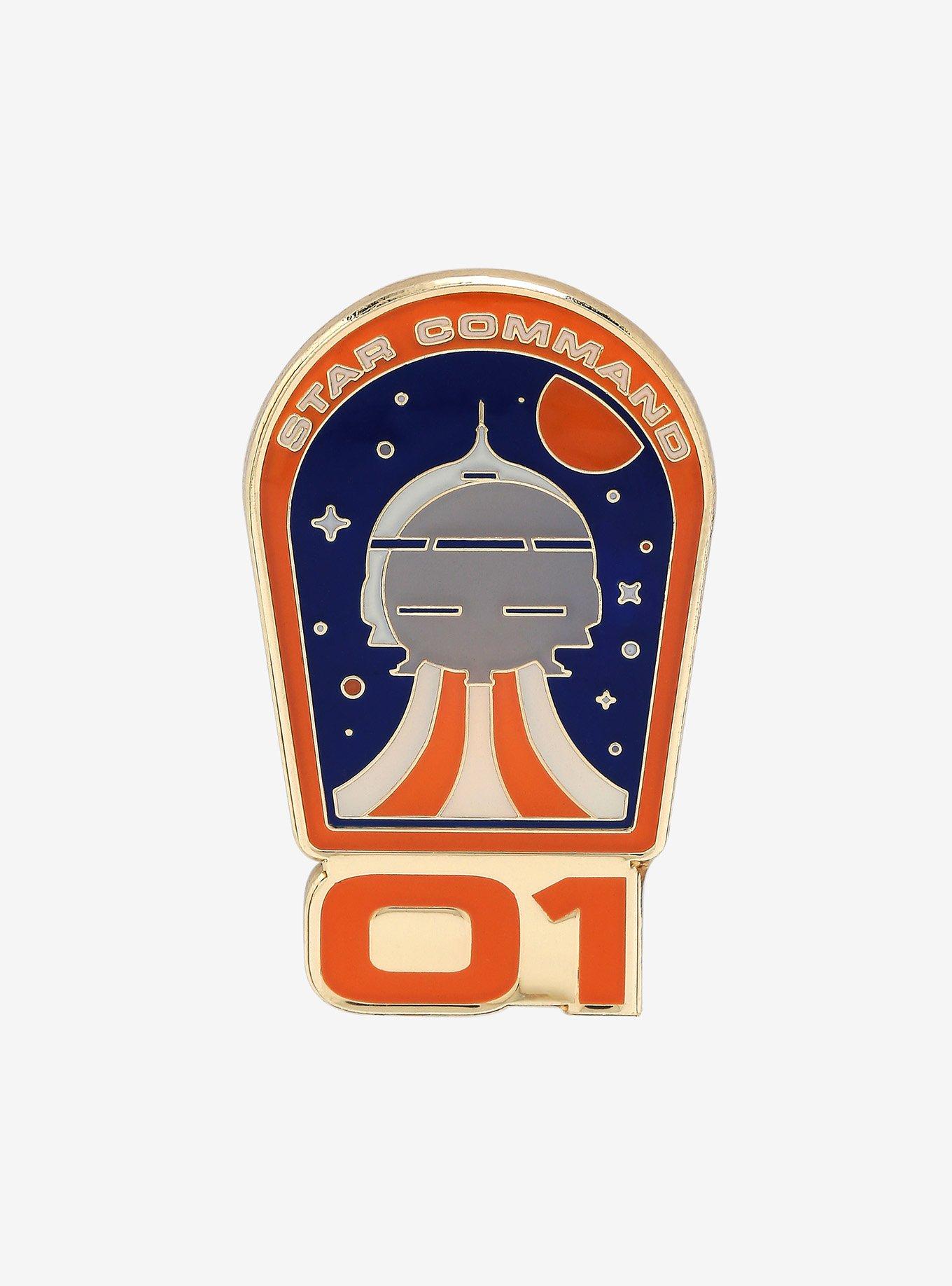 Loungefly Disney Pixar Lightyear Star Command Insignia Enamel Pin