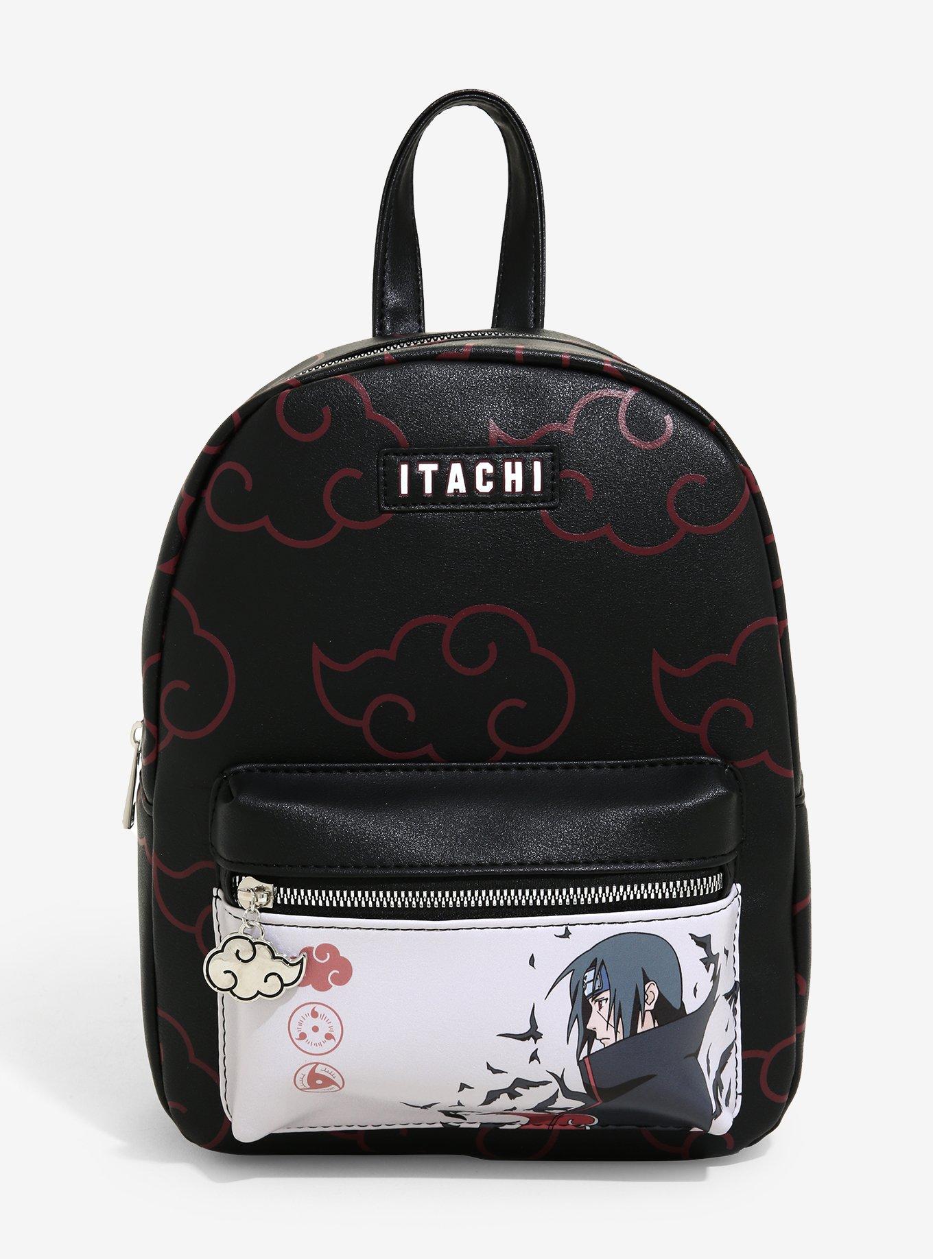 Naruto Shippuden Itachi Akatsuki Mini Backpack Hot Topic