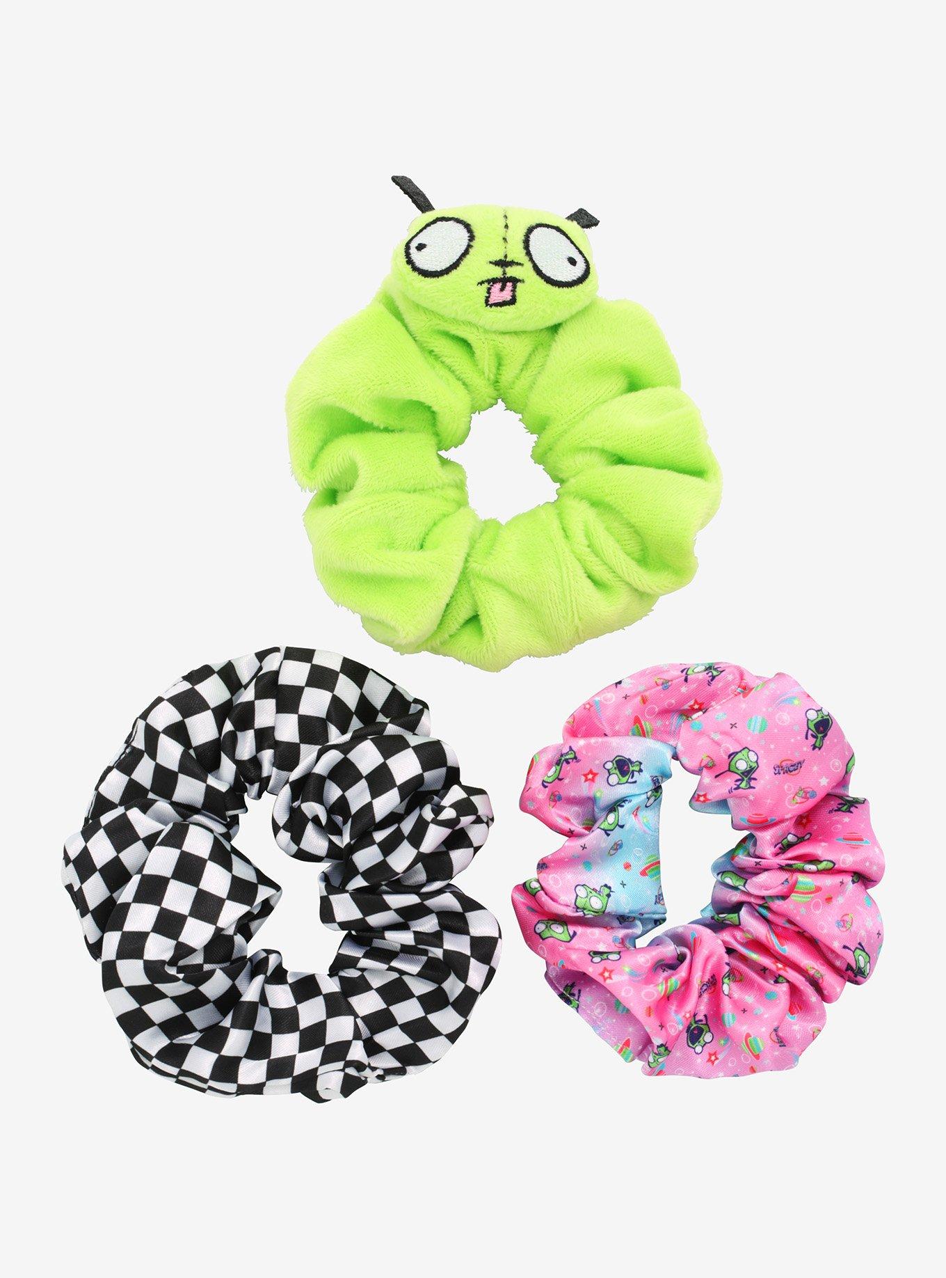 Invader Zim Girl Plush Scrunchie Set Hot Topic