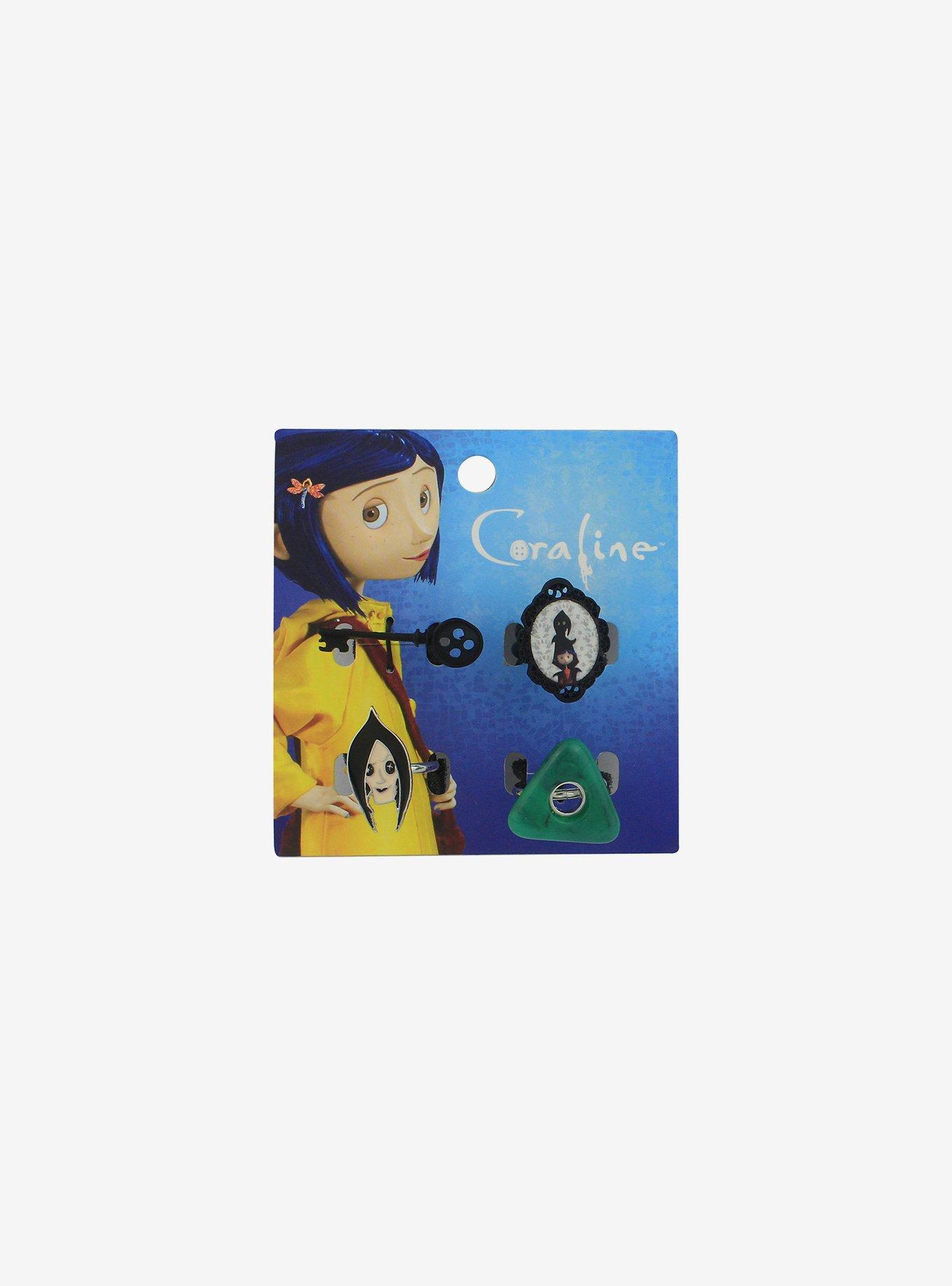 Coraline Cameo Ring Set Hot Topic