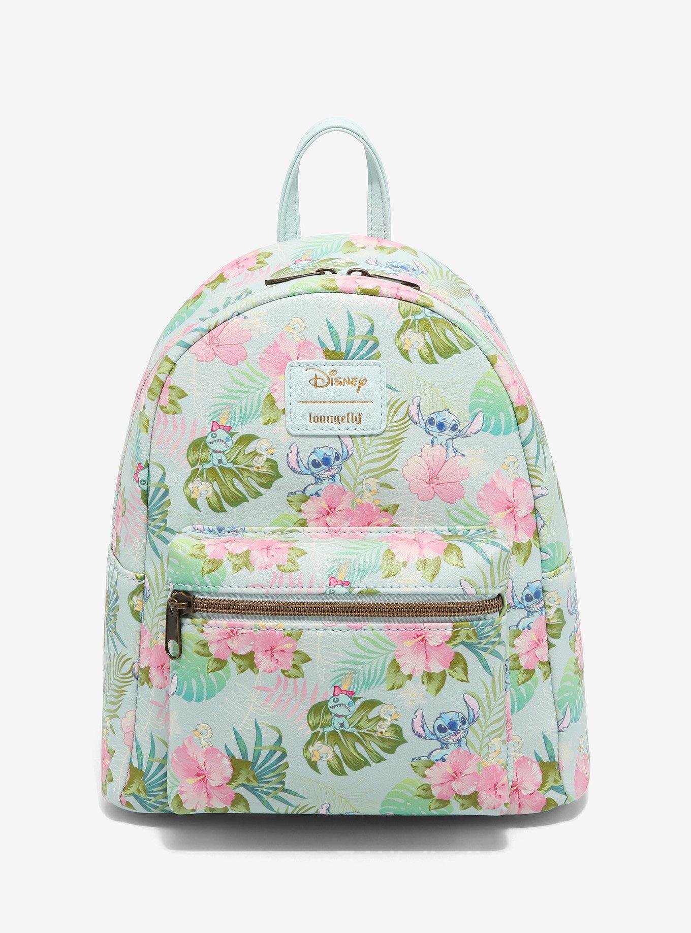 Loungefly Lilo and Stitch Tropical Friends Mini Backpack Hot Topic