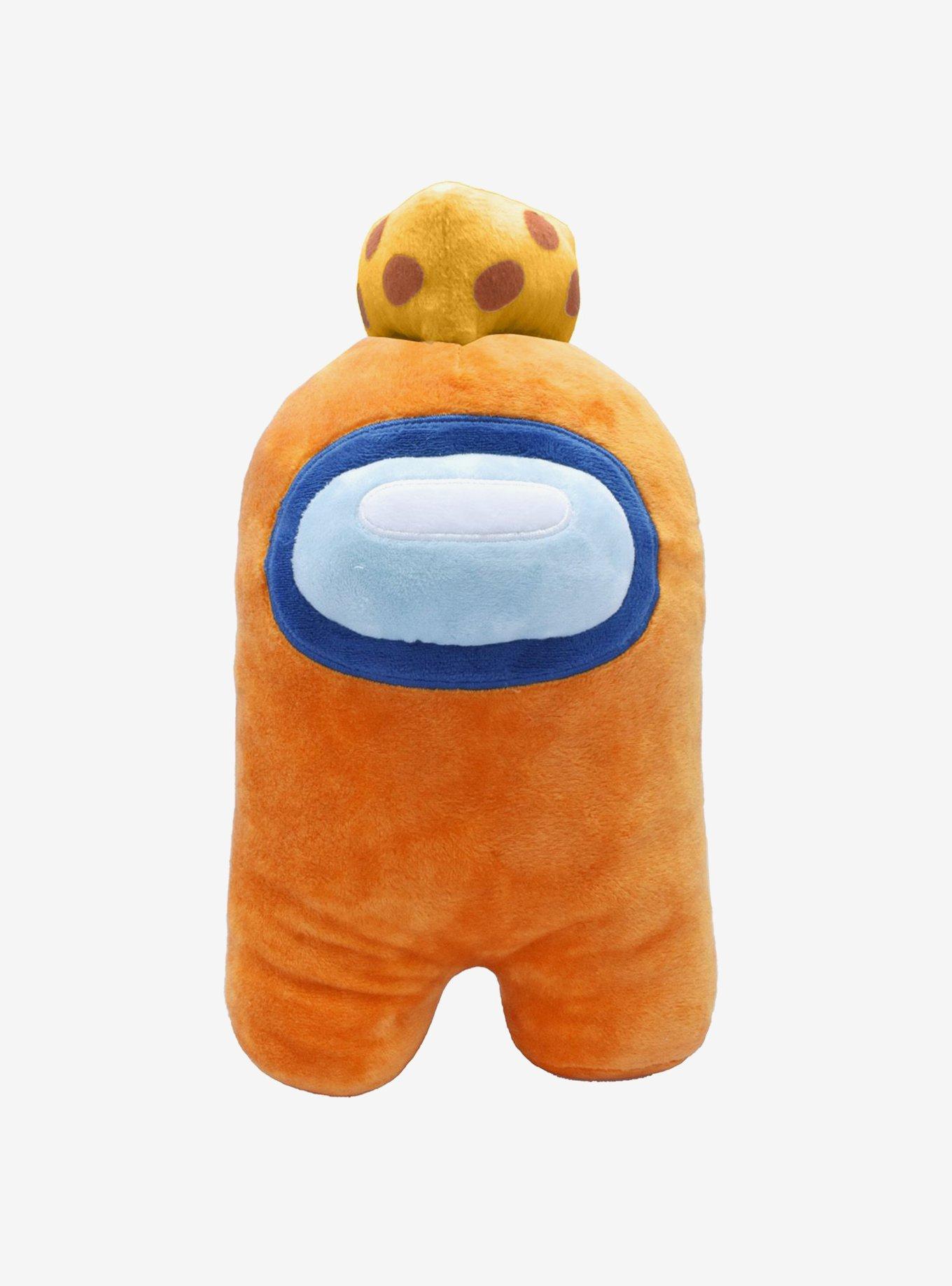 Among Us Orange Cheese Hat Crewmate Plush Hot Topic