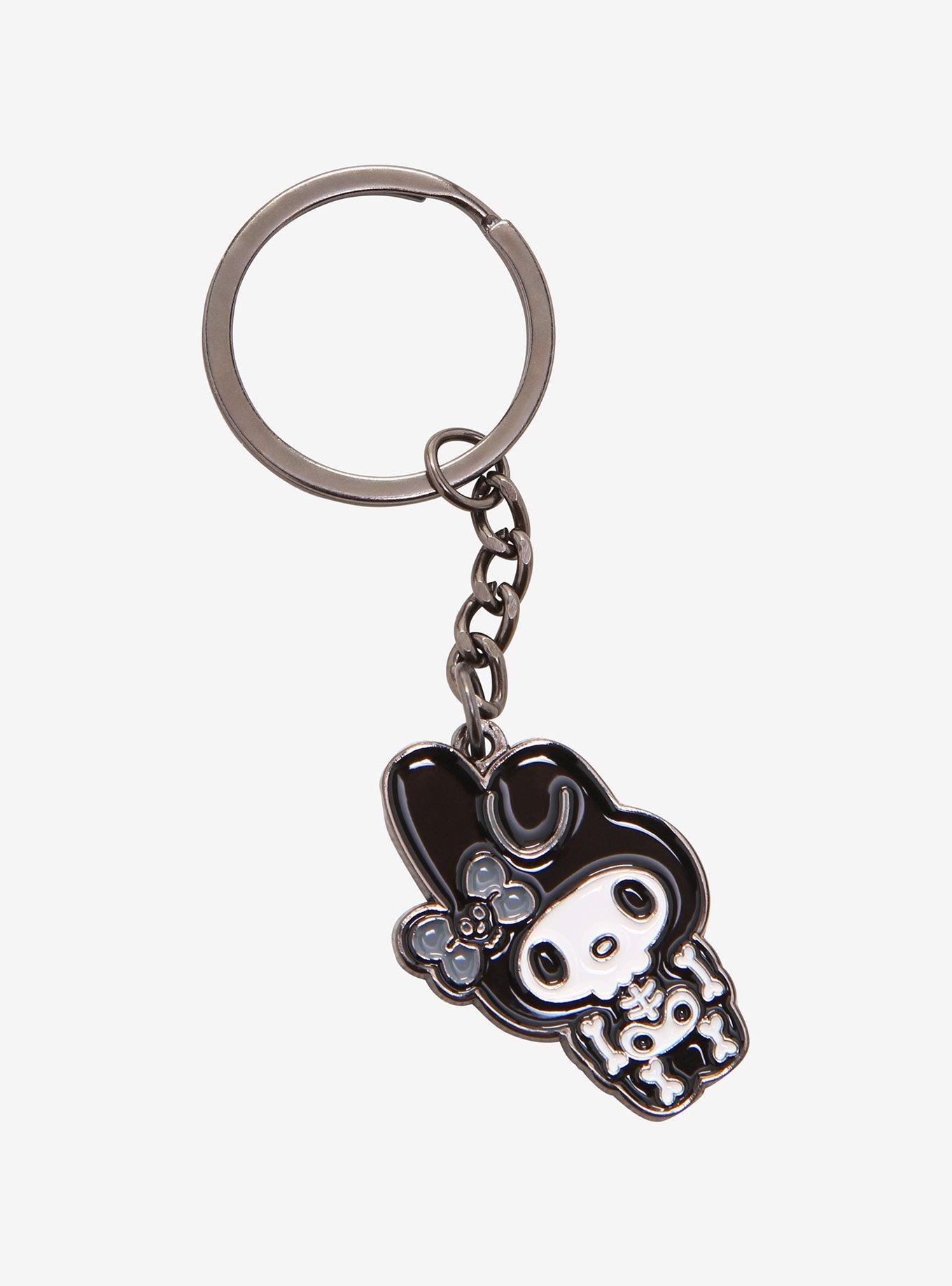 My Melody Skeleton Key Chain Hot Topic