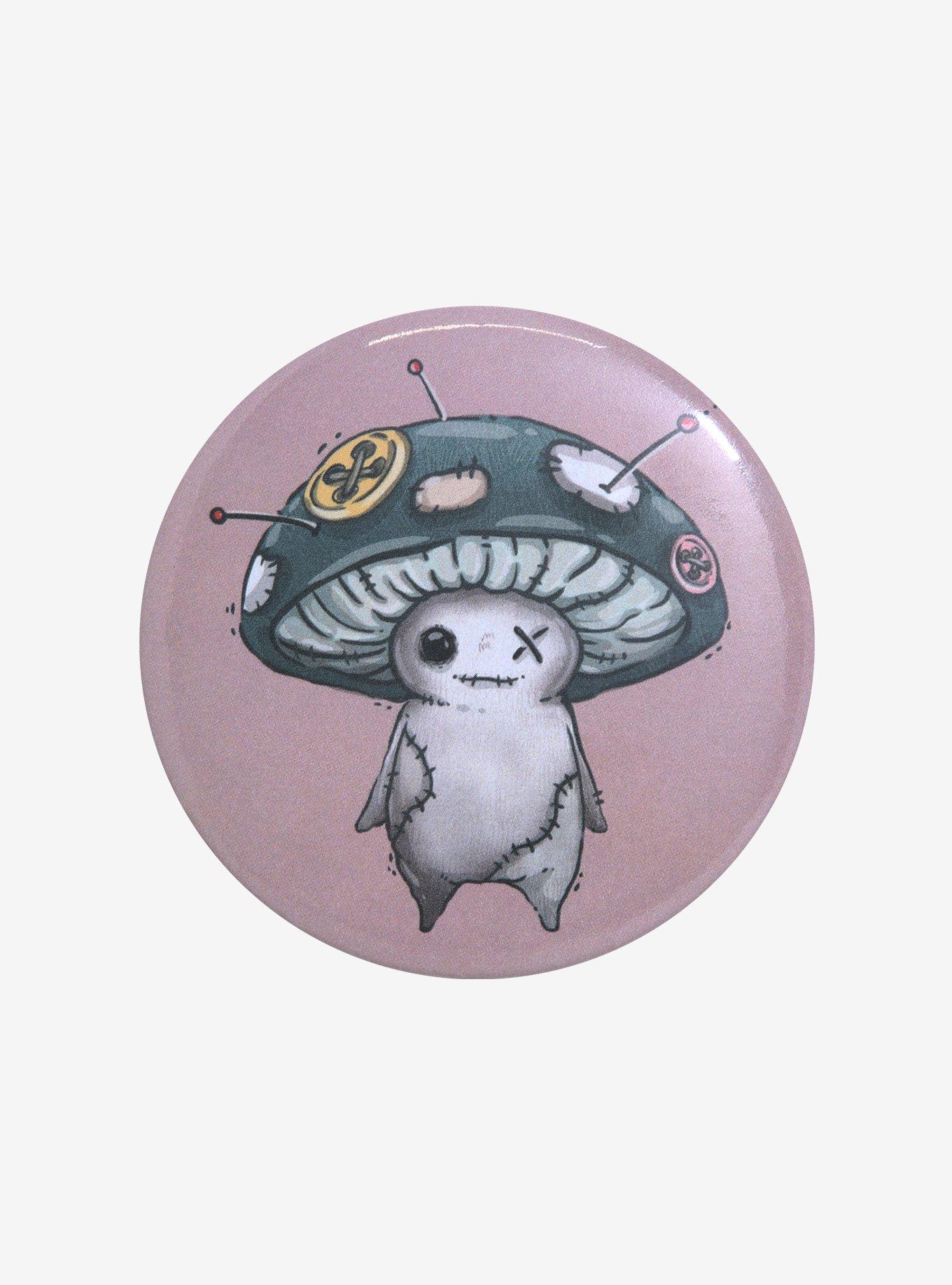 Mushroom Pins 3 Inch Button By Guild Of Calamity Hot Topic