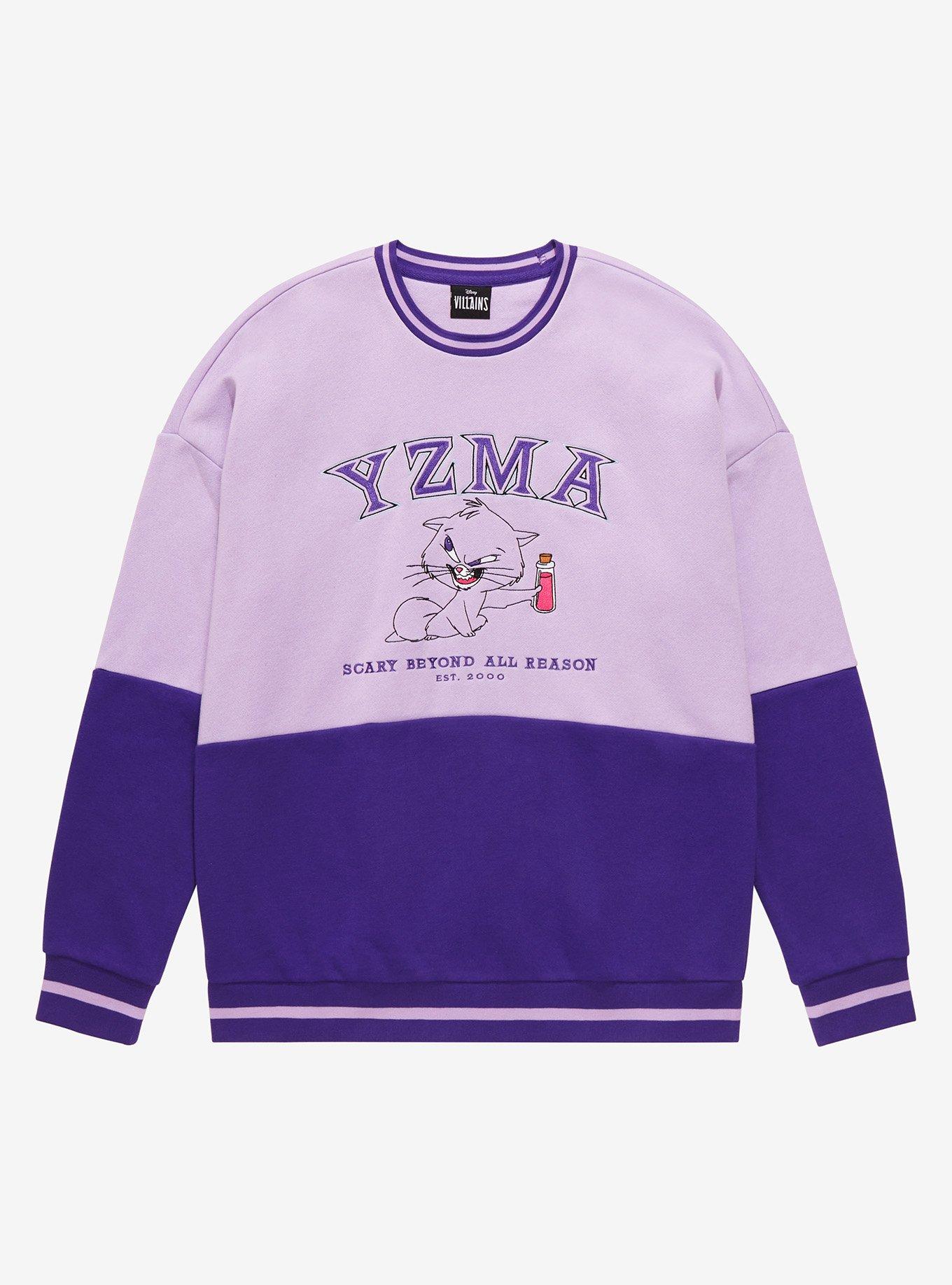 Disney The Emperor’s New Groove Yzma Panel Crewneck BoxLunch Exclusive BoxLunch