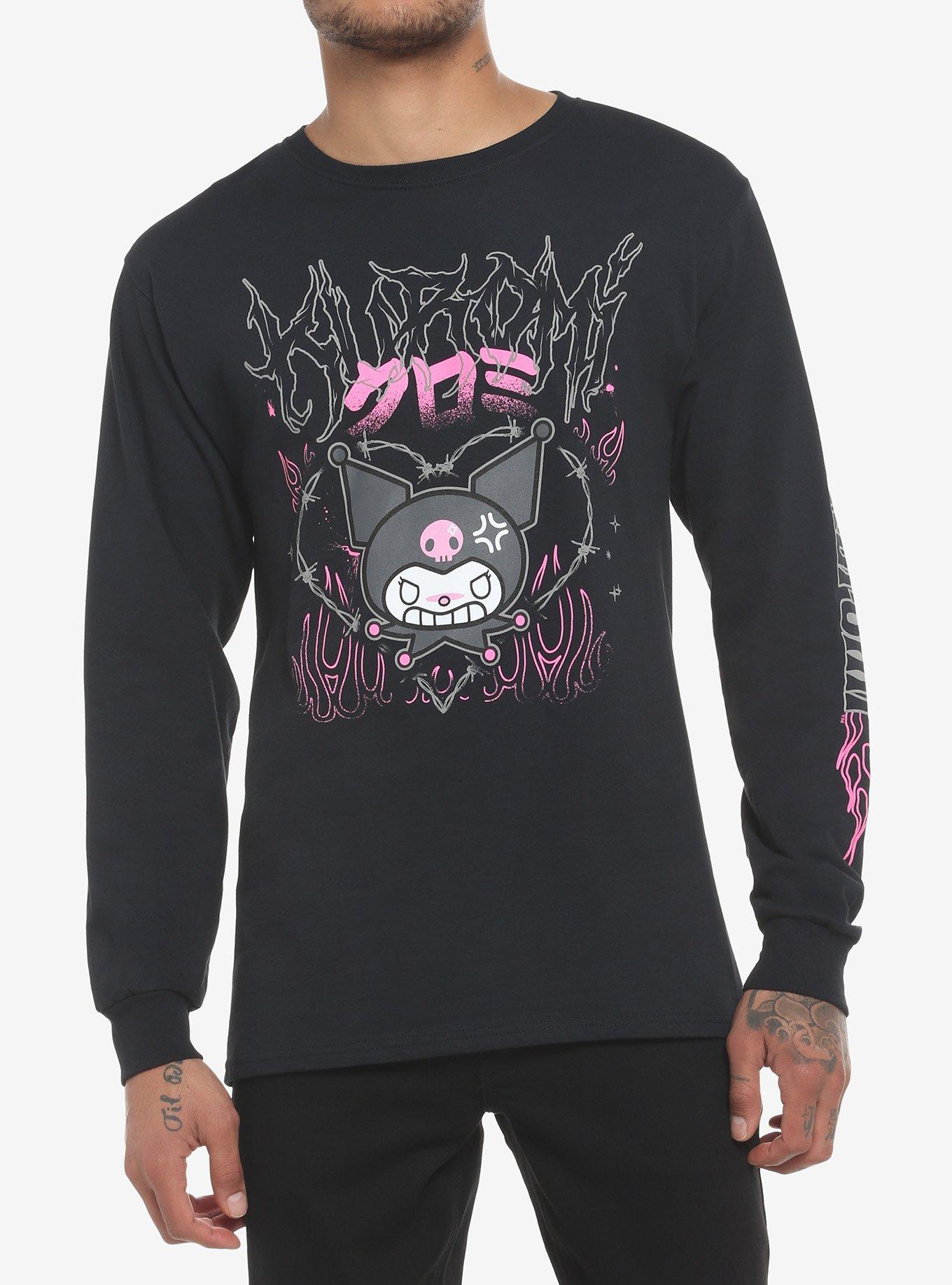 Kuromi Heavy Metal LongSleeve TShirt Hot Topic