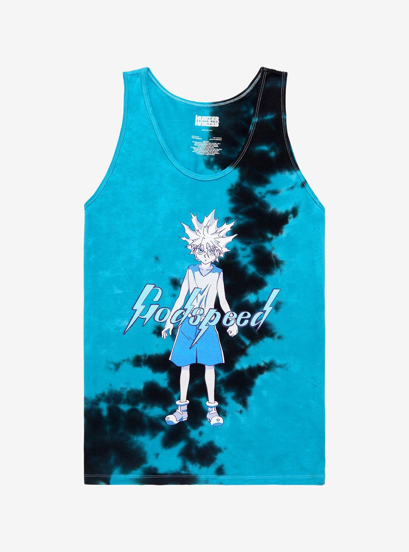 Hunter X Hunter Killua Godspeed TieDye Tank Top Hot Topic