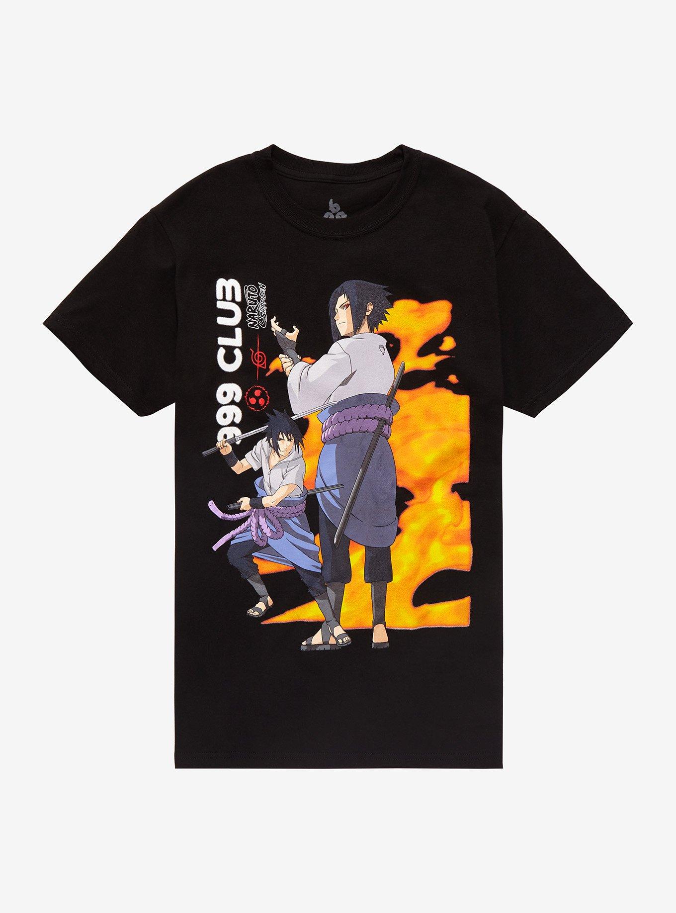 999 By Juice WRLD X Naruto Sasuke TShirt Hot Topic Exclusive Hot Topic
