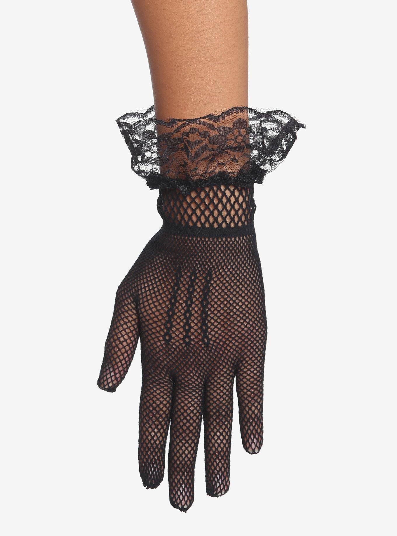 Black Lace Gloves Hot Topic