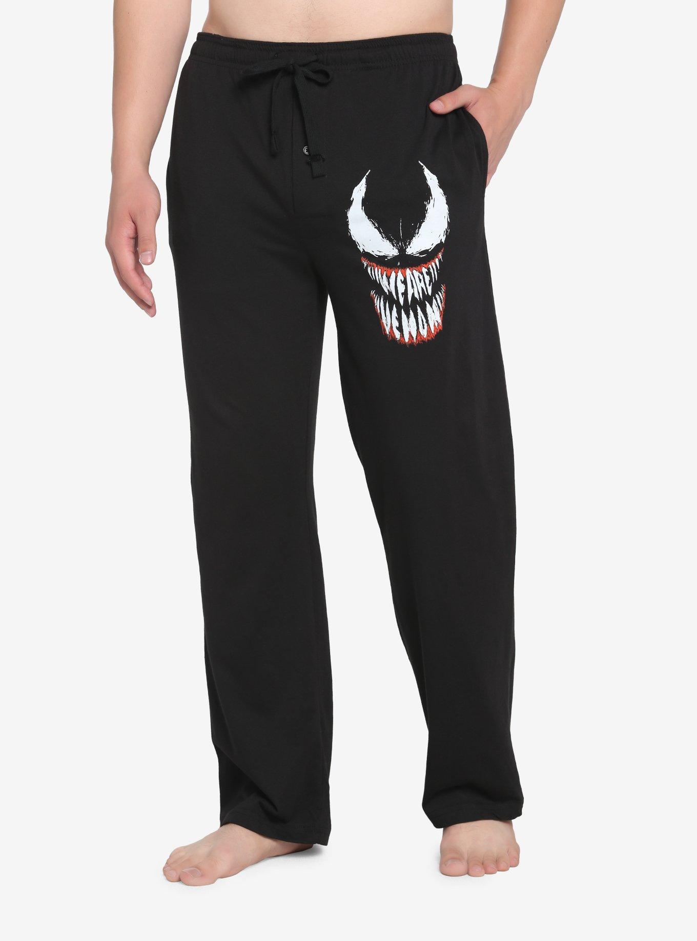 Marvel Venom Teeth Pajama Pants Hot Topic