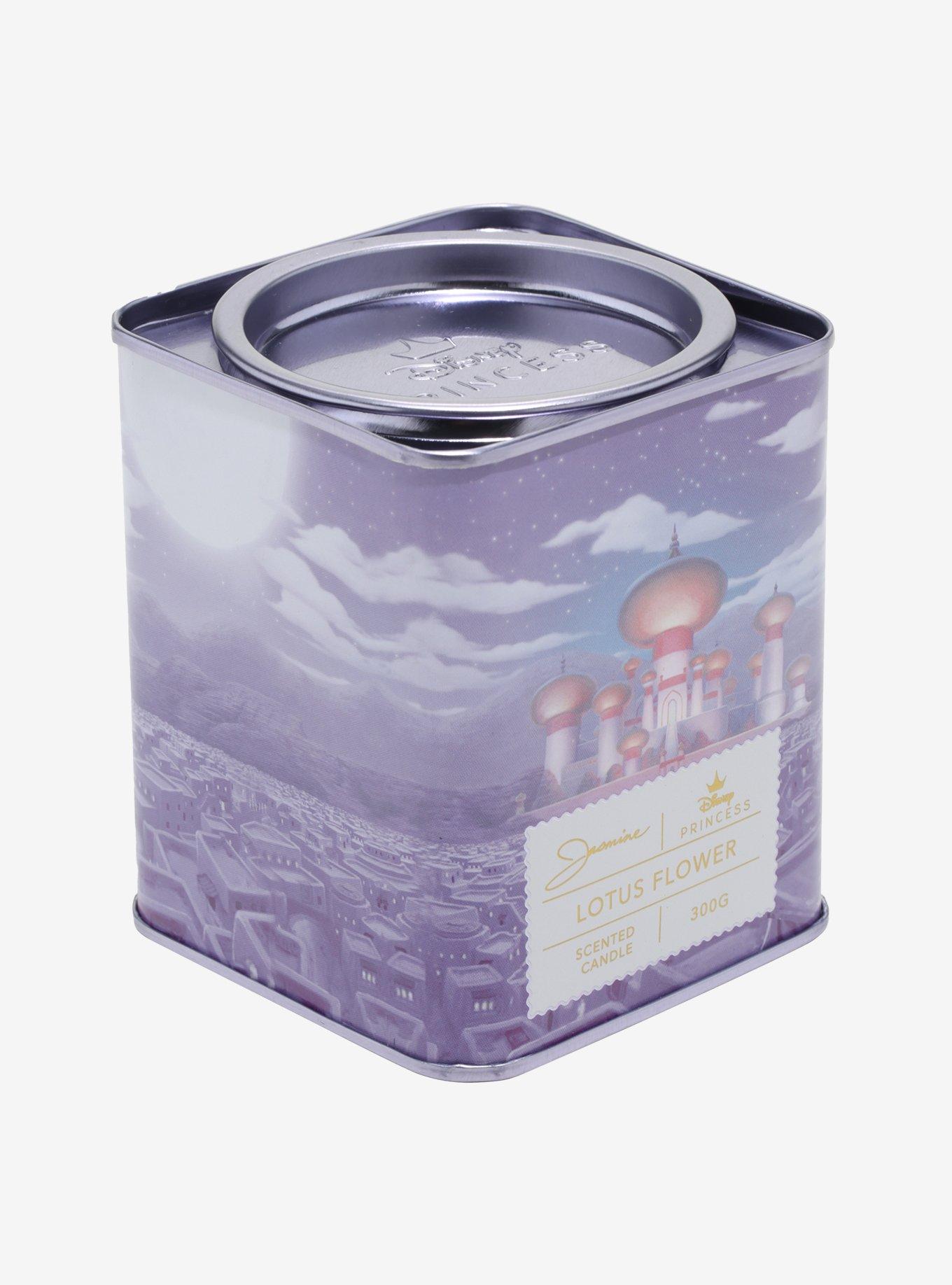 Disney Aladdin Jasmine Lotus Flower Scented Candle Hot Topic